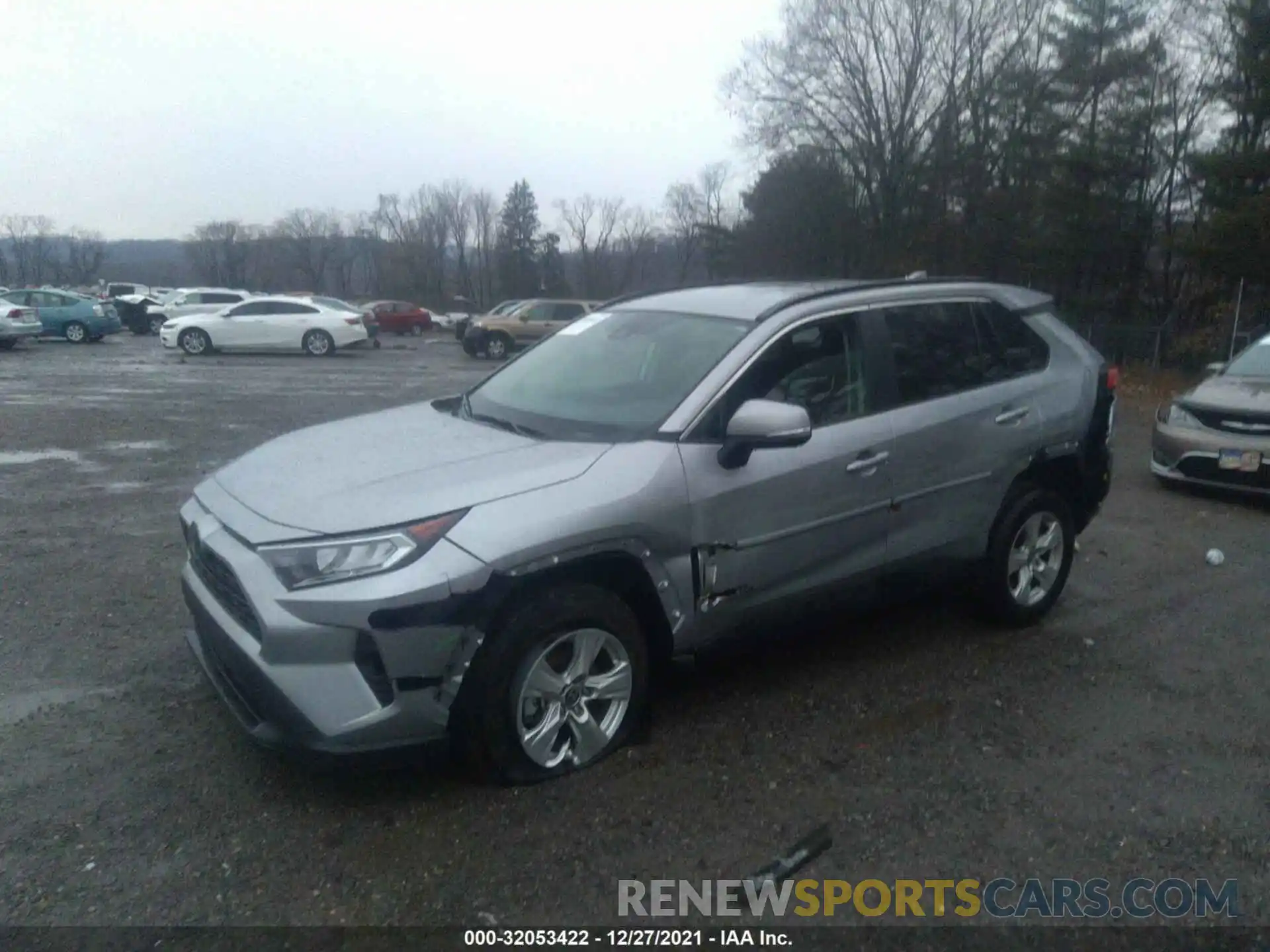 2 Photograph of a damaged car 2T3P1RFV7MC237056 TOYOTA RAV4 2021