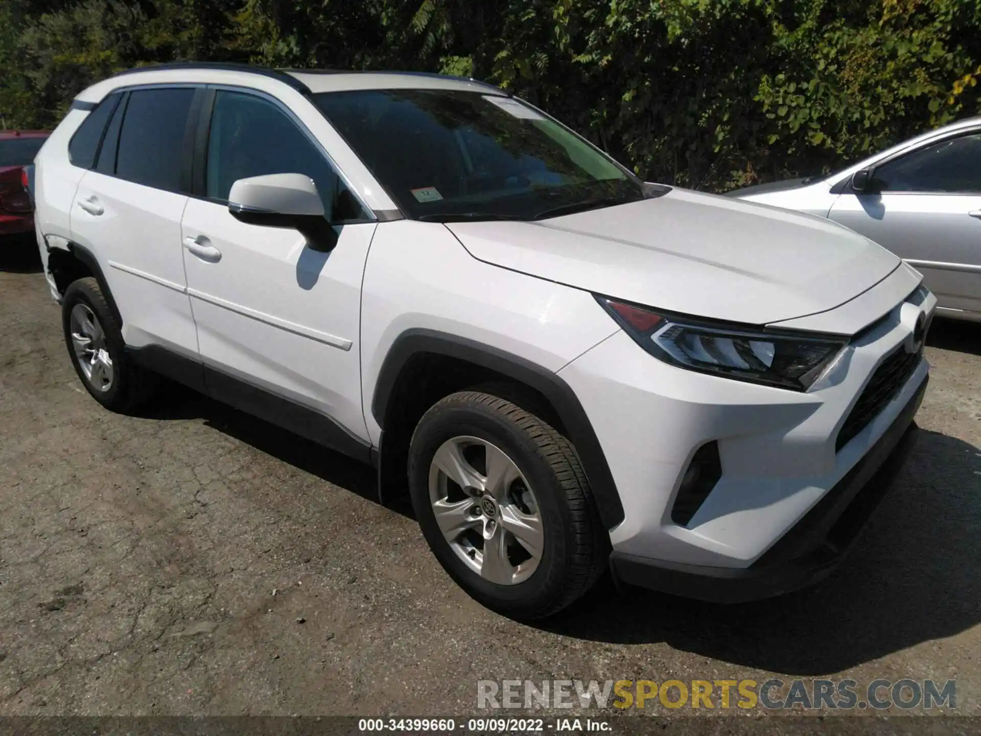 1 Photograph of a damaged car 2T3P1RFV7MC245626 TOYOTA RAV4 2021