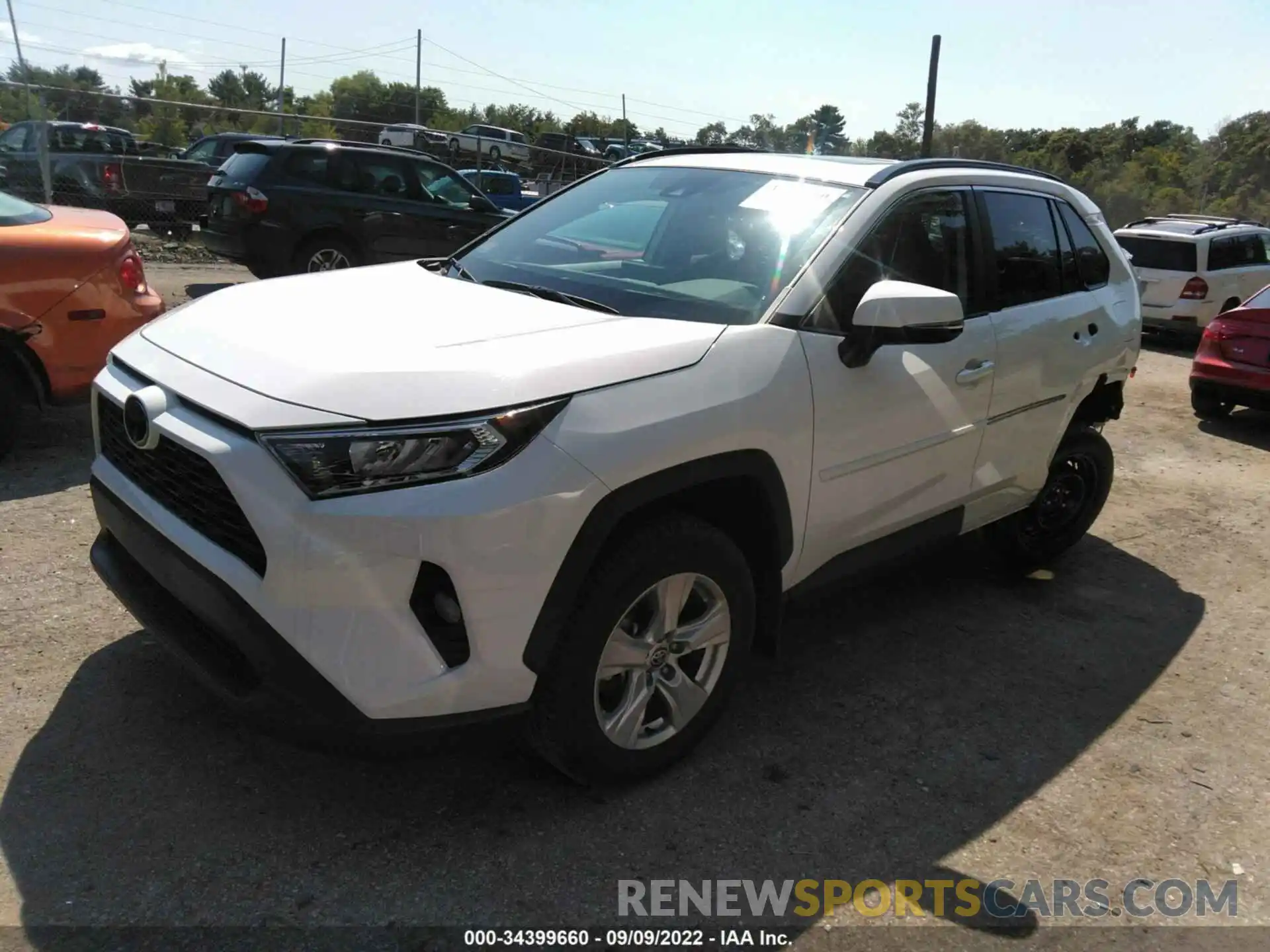 2 Photograph of a damaged car 2T3P1RFV7MC245626 TOYOTA RAV4 2021