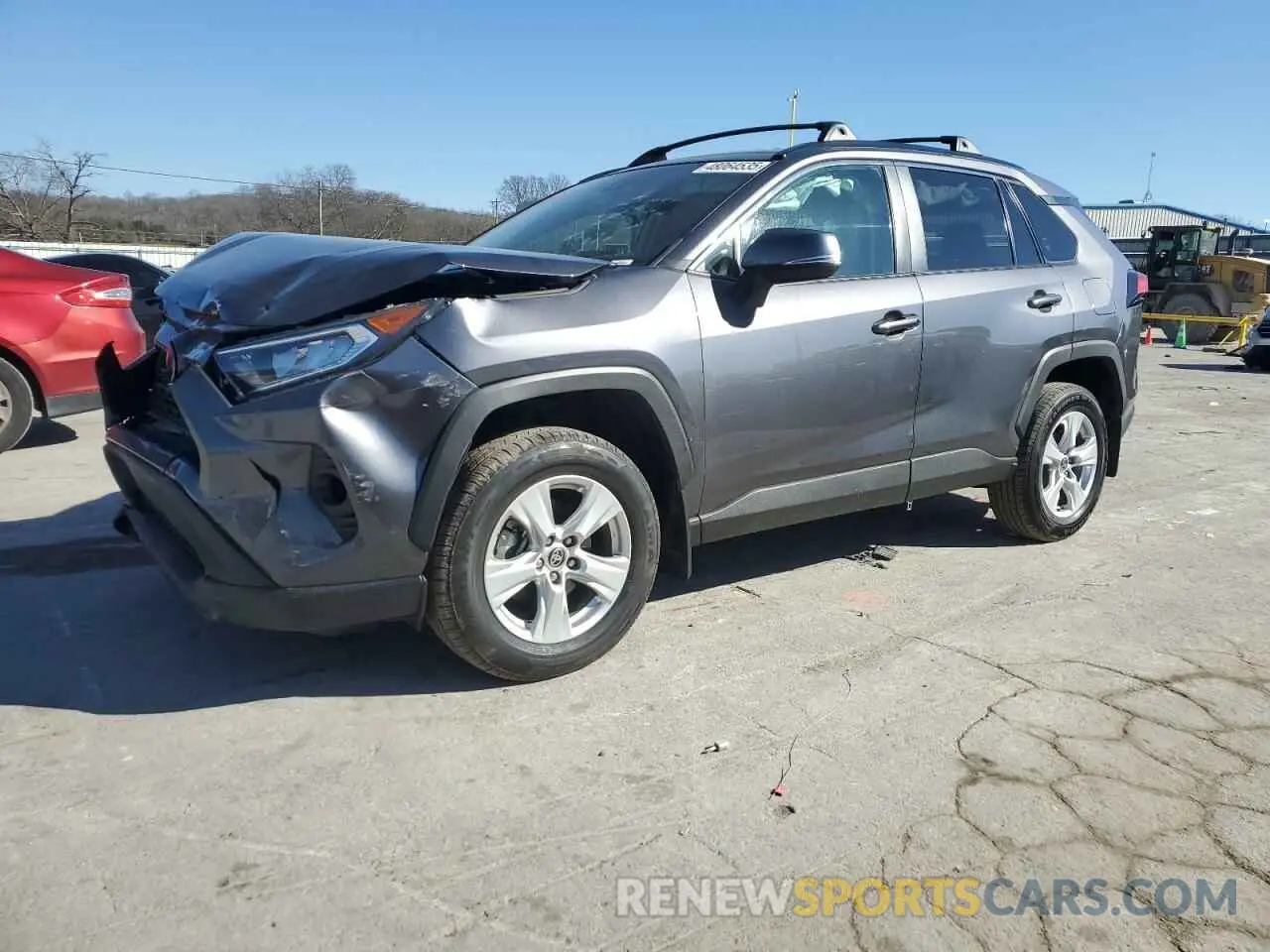 1 Photograph of a damaged car 2T3P1RFV7MC247313 TOYOTA RAV4 2021