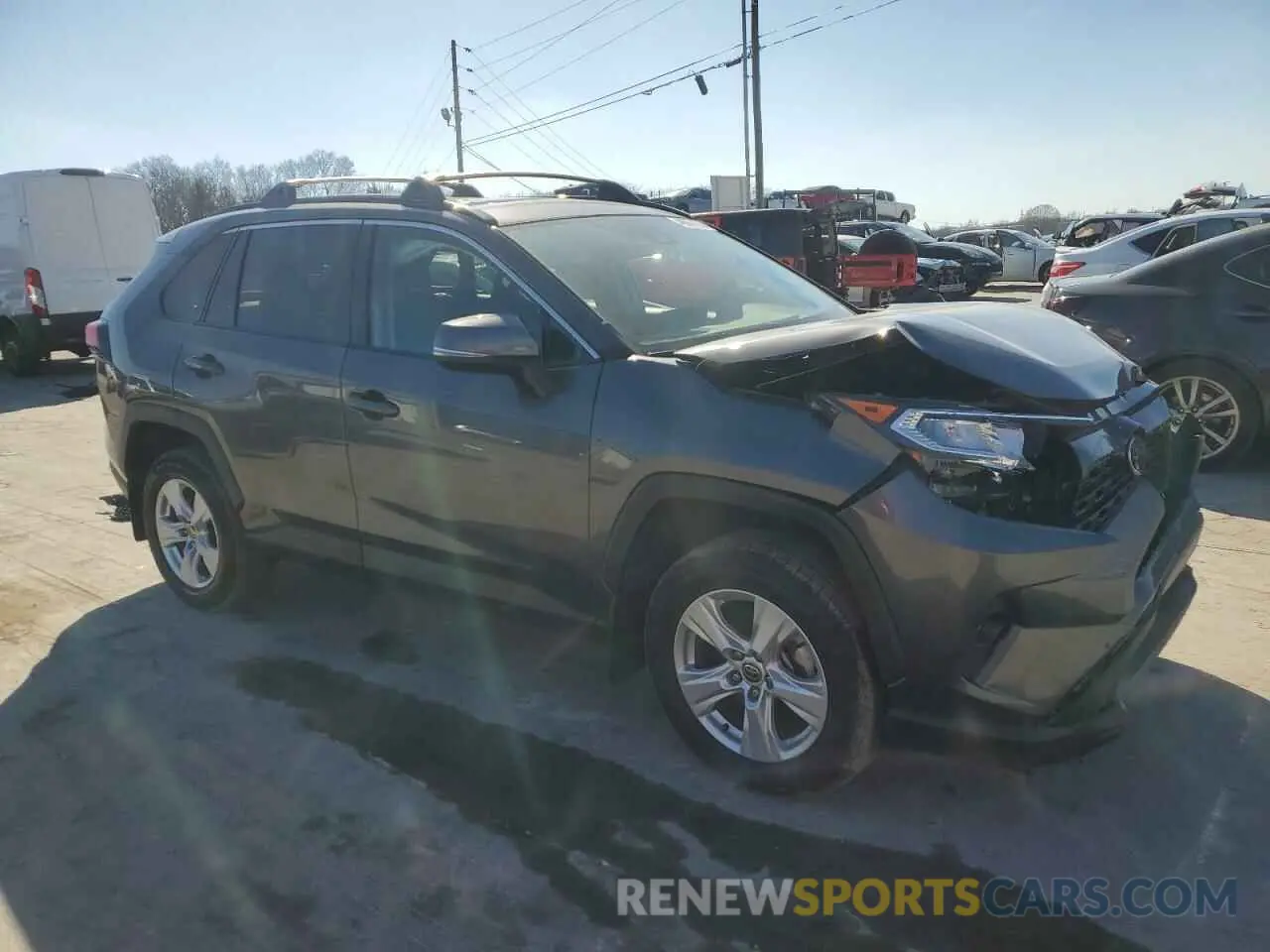 4 Photograph of a damaged car 2T3P1RFV7MC247313 TOYOTA RAV4 2021