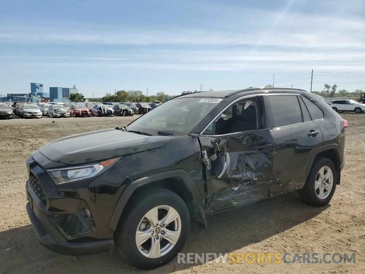 1 Photograph of a damaged car 2T3P1RFV7MC248042 TOYOTA RAV4 2021