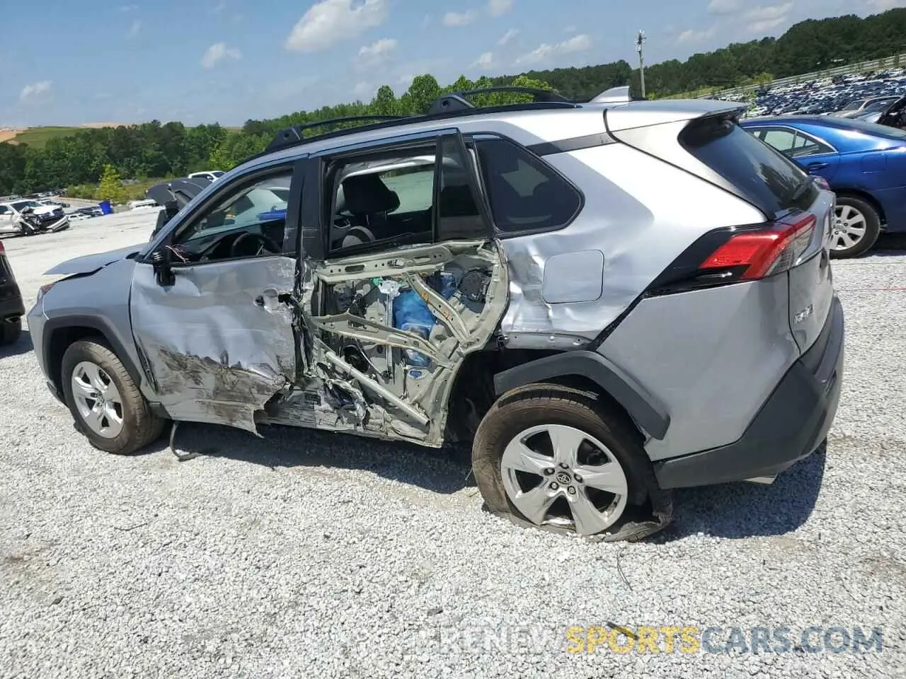 2 Photograph of a damaged car 2T3P1RFV7MC248221 TOYOTA RAV4 2021