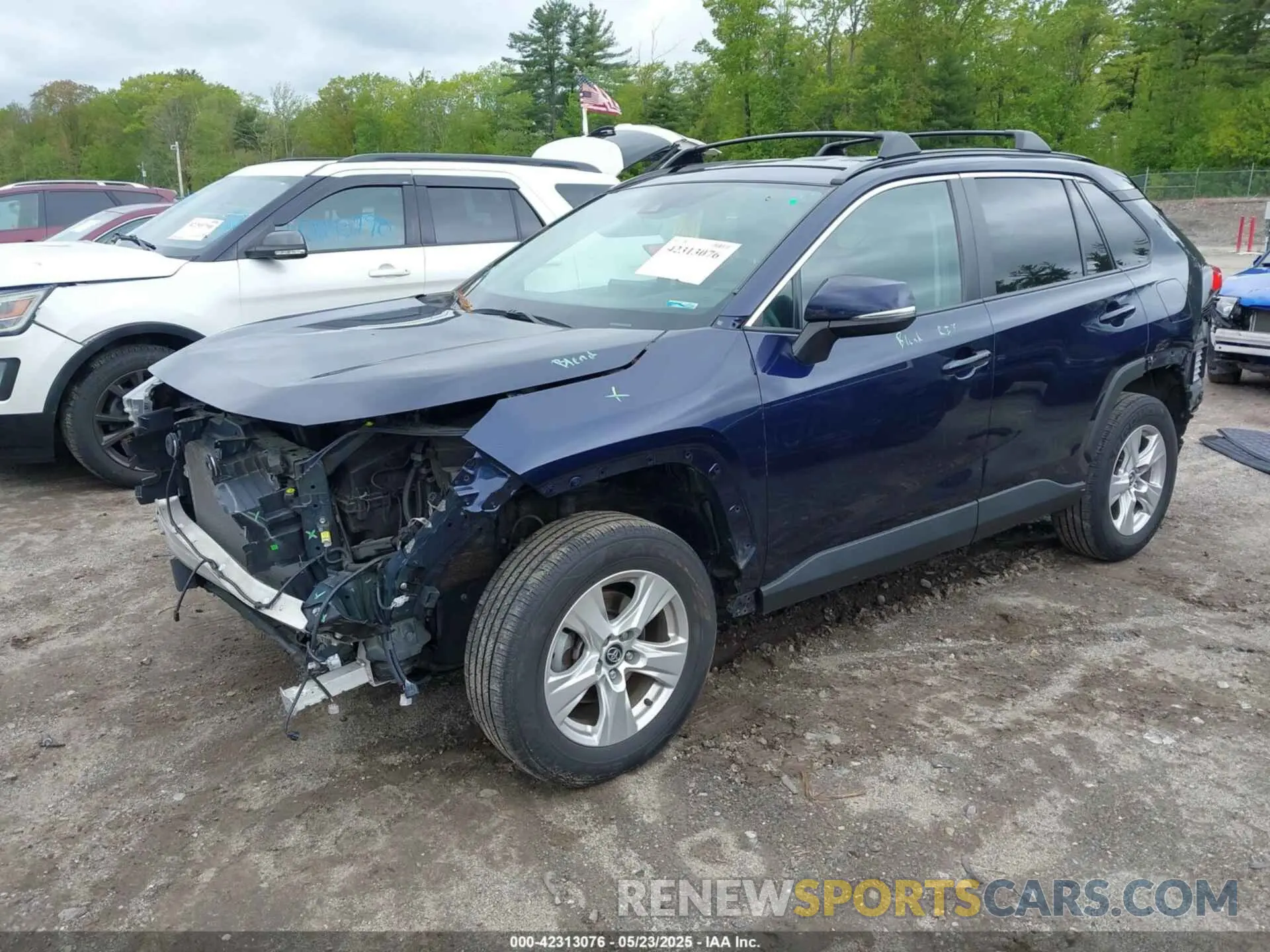 2 Photograph of a damaged car 2T3P1RFV7MW154418 TOYOTA RAV4 2021
