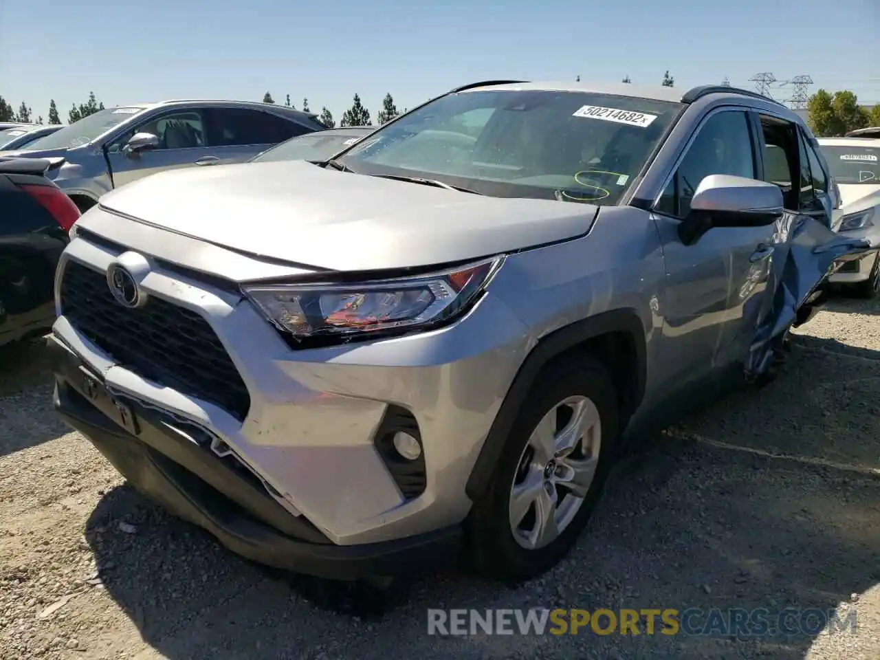 2 Photograph of a damaged car 2T3P1RFV7MW157920 TOYOTA RAV4 2021