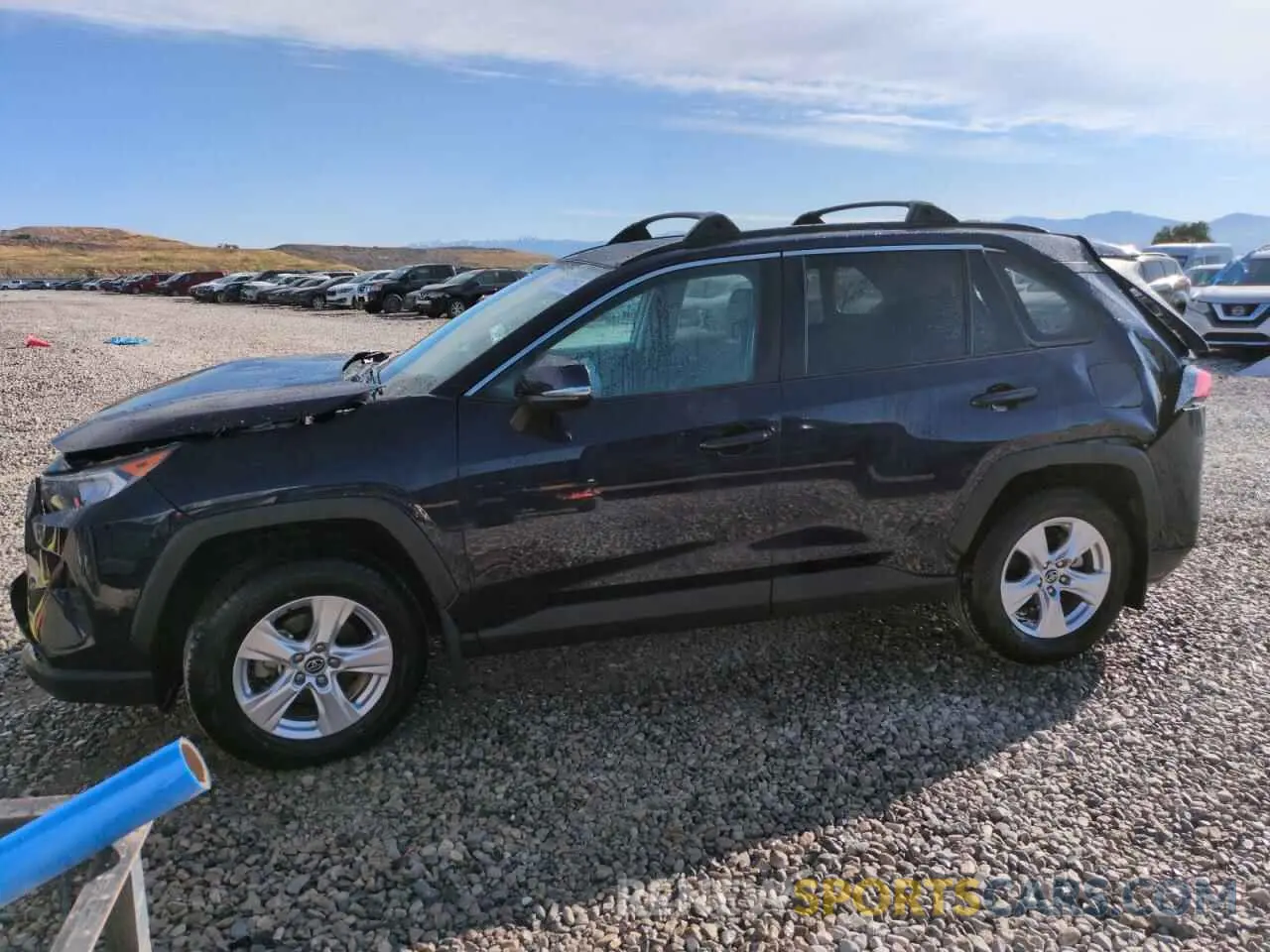 1 Photograph of a damaged car 2T3P1RFV7MW165421 TOYOTA RAV4 2021