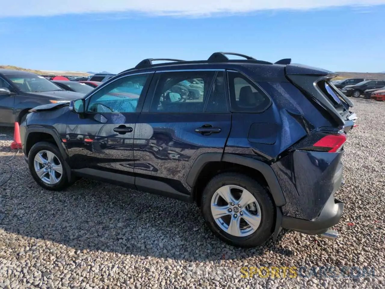 2 Photograph of a damaged car 2T3P1RFV7MW165421 TOYOTA RAV4 2021