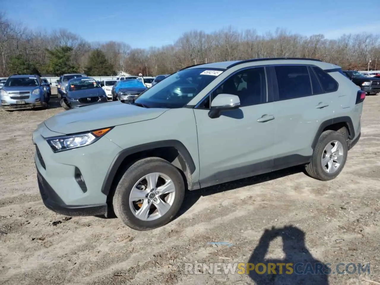 1 Photograph of a damaged car 2T3P1RFV7MW171123 TOYOTA RAV4 2021