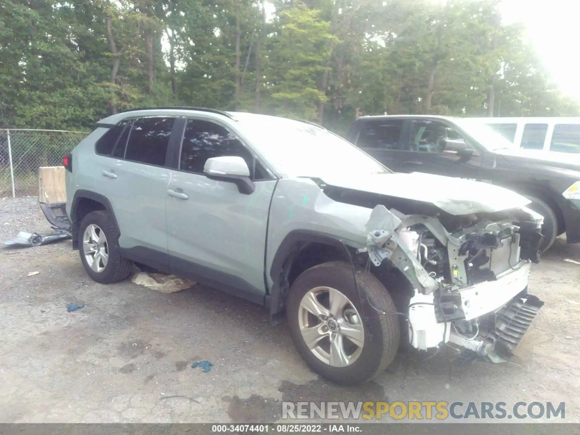 1 Photograph of a damaged car 2T3P1RFV7MW193977 TOYOTA RAV4 2021