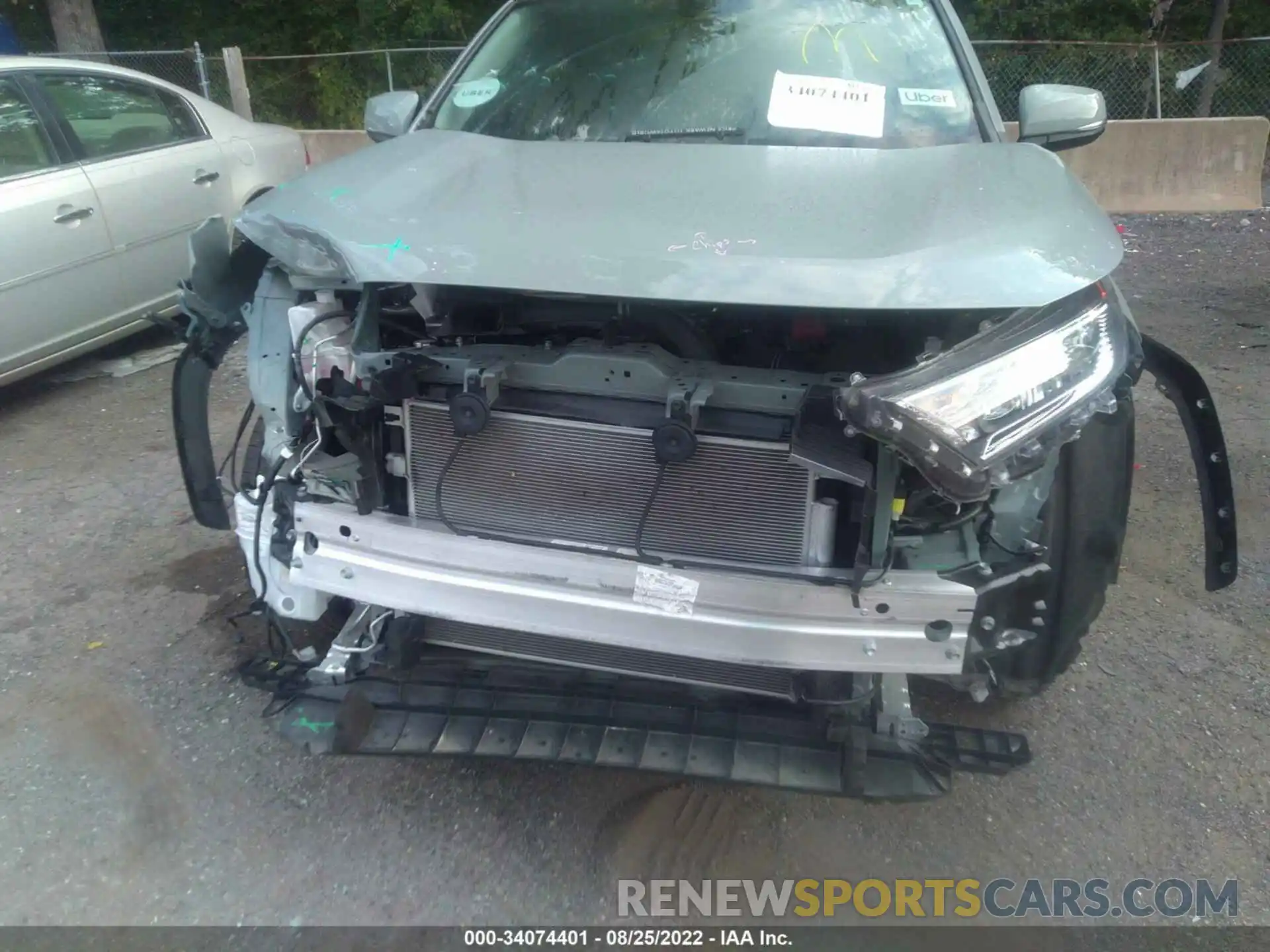 6 Photograph of a damaged car 2T3P1RFV7MW193977 TOYOTA RAV4 2021