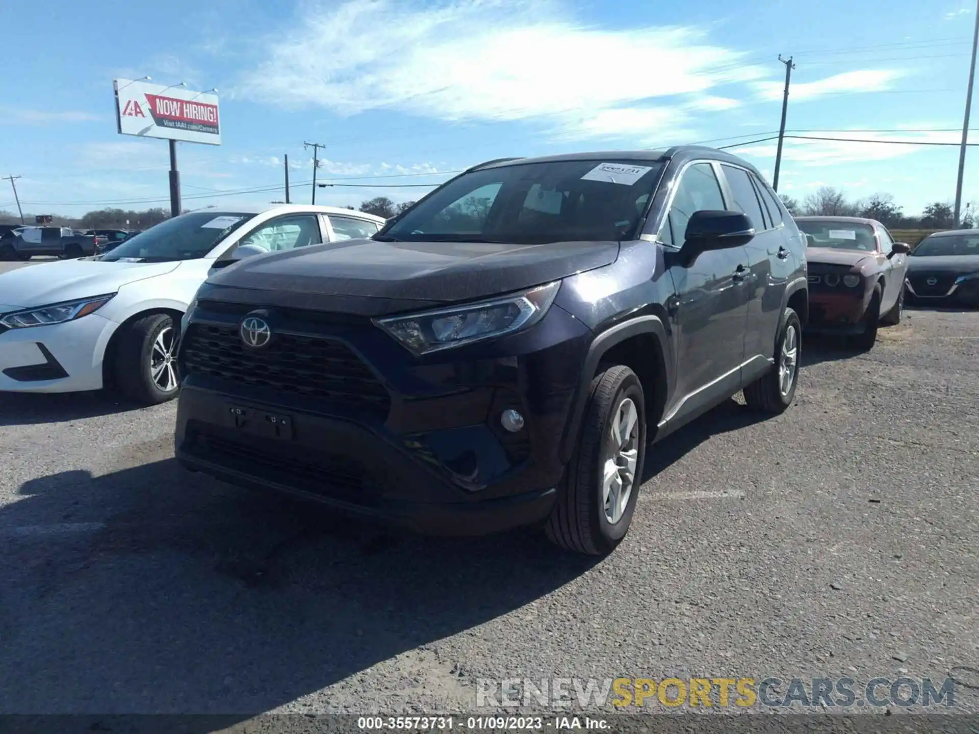 2 Photograph of a damaged car 2T3P1RFV7MW194577 TOYOTA RAV4 2021