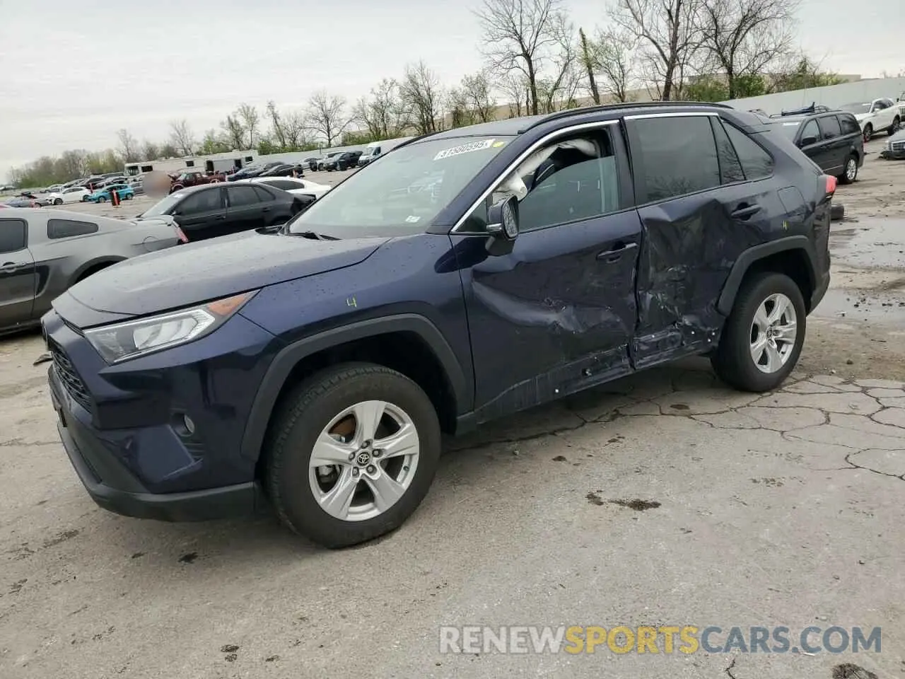 1 Photograph of a damaged car 2T3P1RFV7MW196605 TOYOTA RAV4 2021