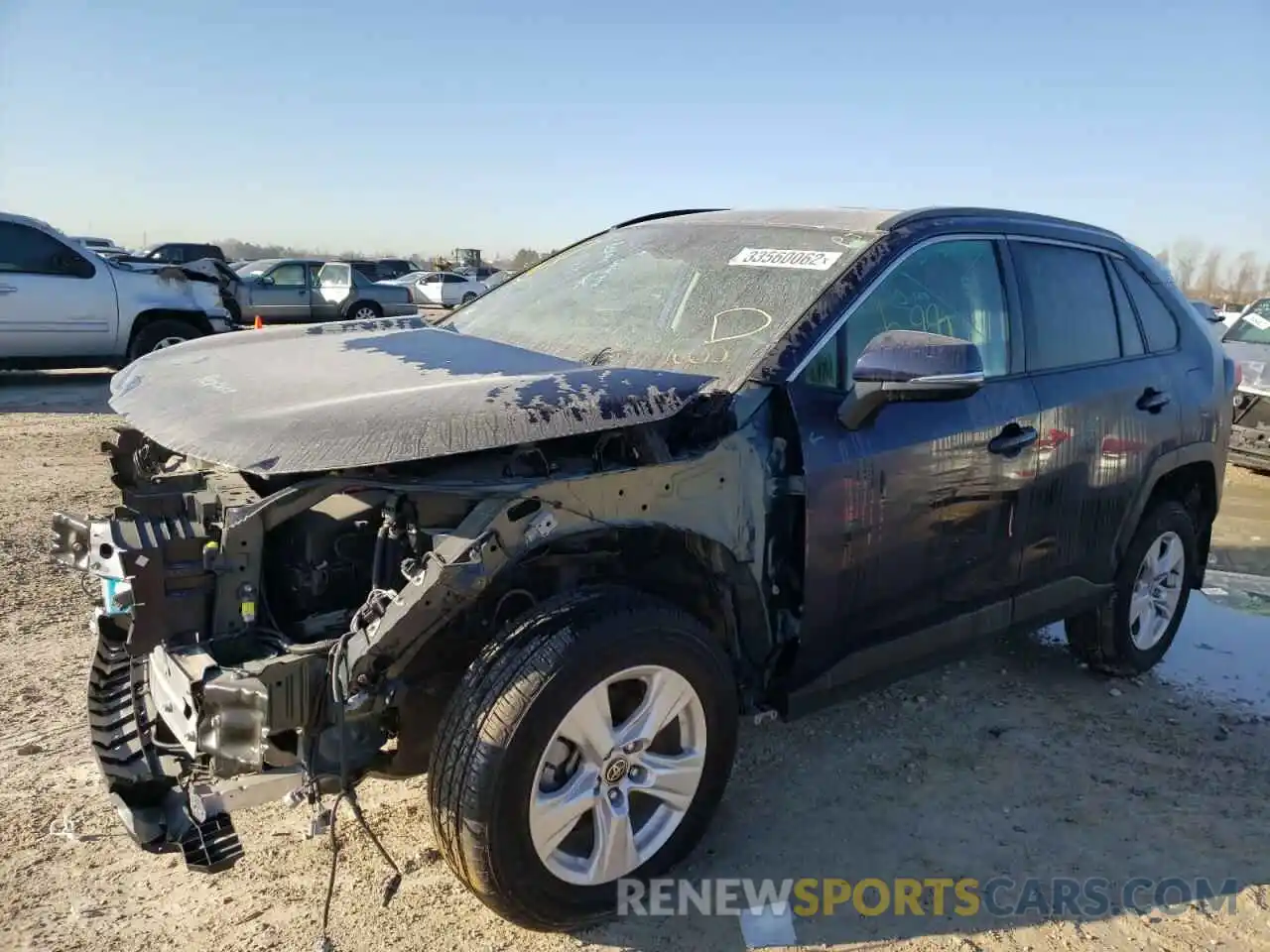 2 Photograph of a damaged car 2T3P1RFV7MW217002 TOYOTA RAV4 2021