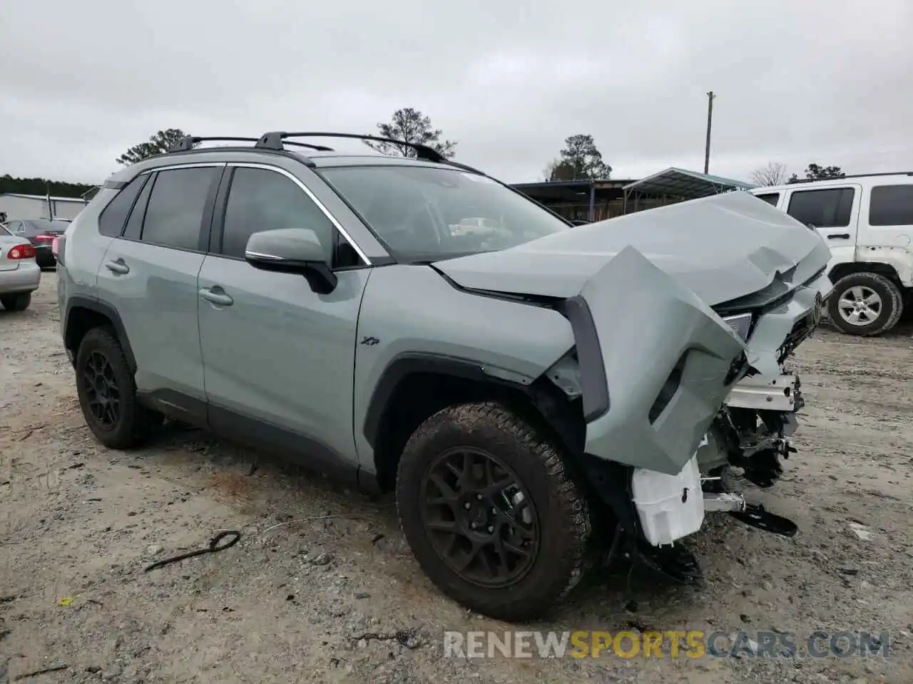 1 Photograph of a damaged car 2T3P1RFV7MW245477 TOYOTA RAV4 2021