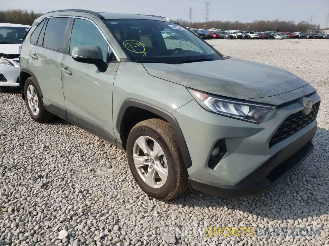 1 Photograph of a damaged car 2T3P1RFV8MC148869 TOYOTA RAV4 2021