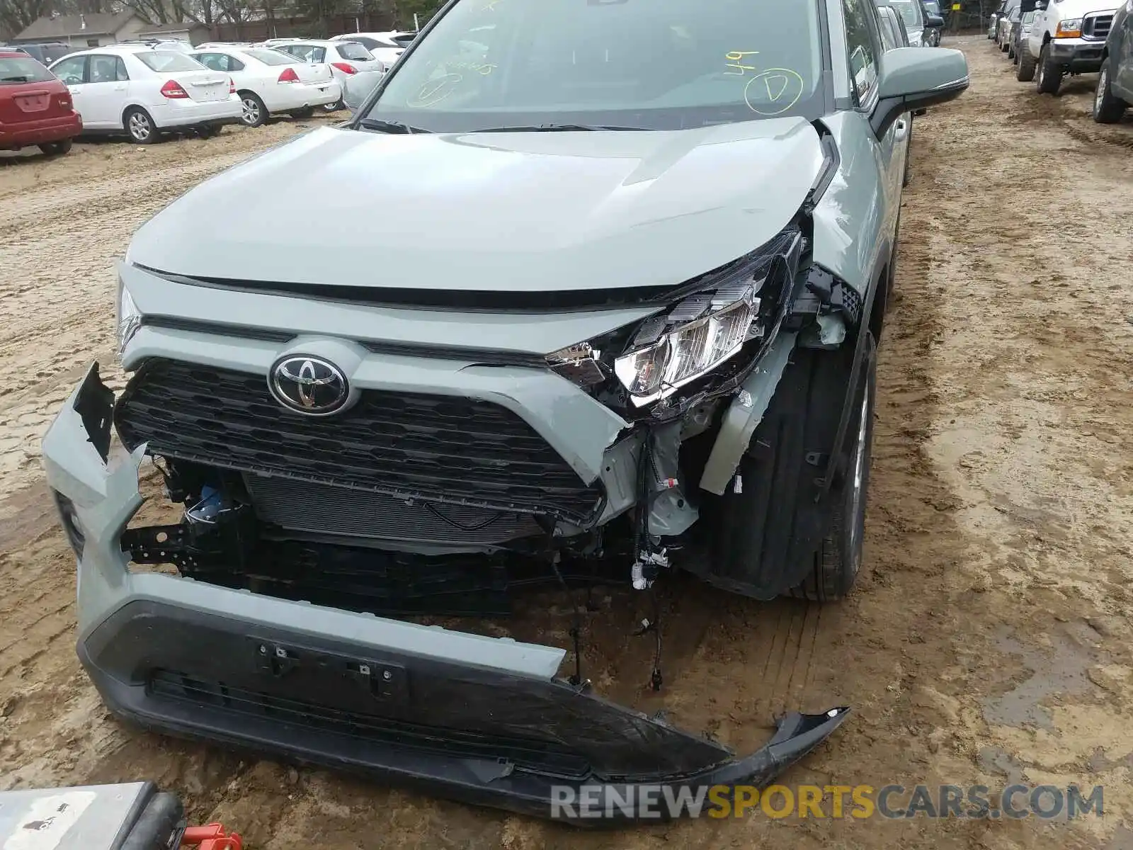 9 Photograph of a damaged car 2T3P1RFV8MC149388 TOYOTA RAV4 2021