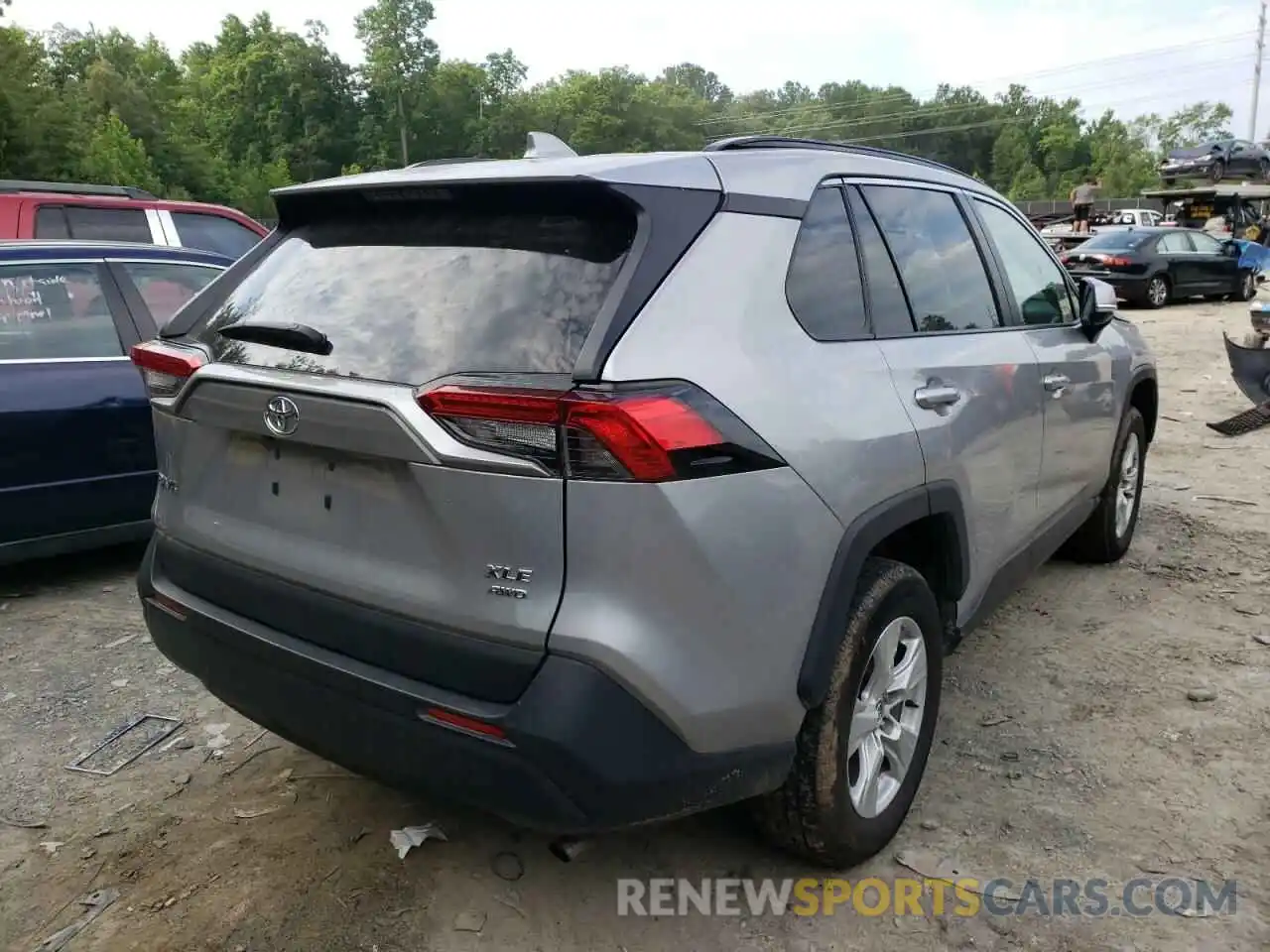 4 Photograph of a damaged car 2T3P1RFV8MC157362 TOYOTA RAV4 2021