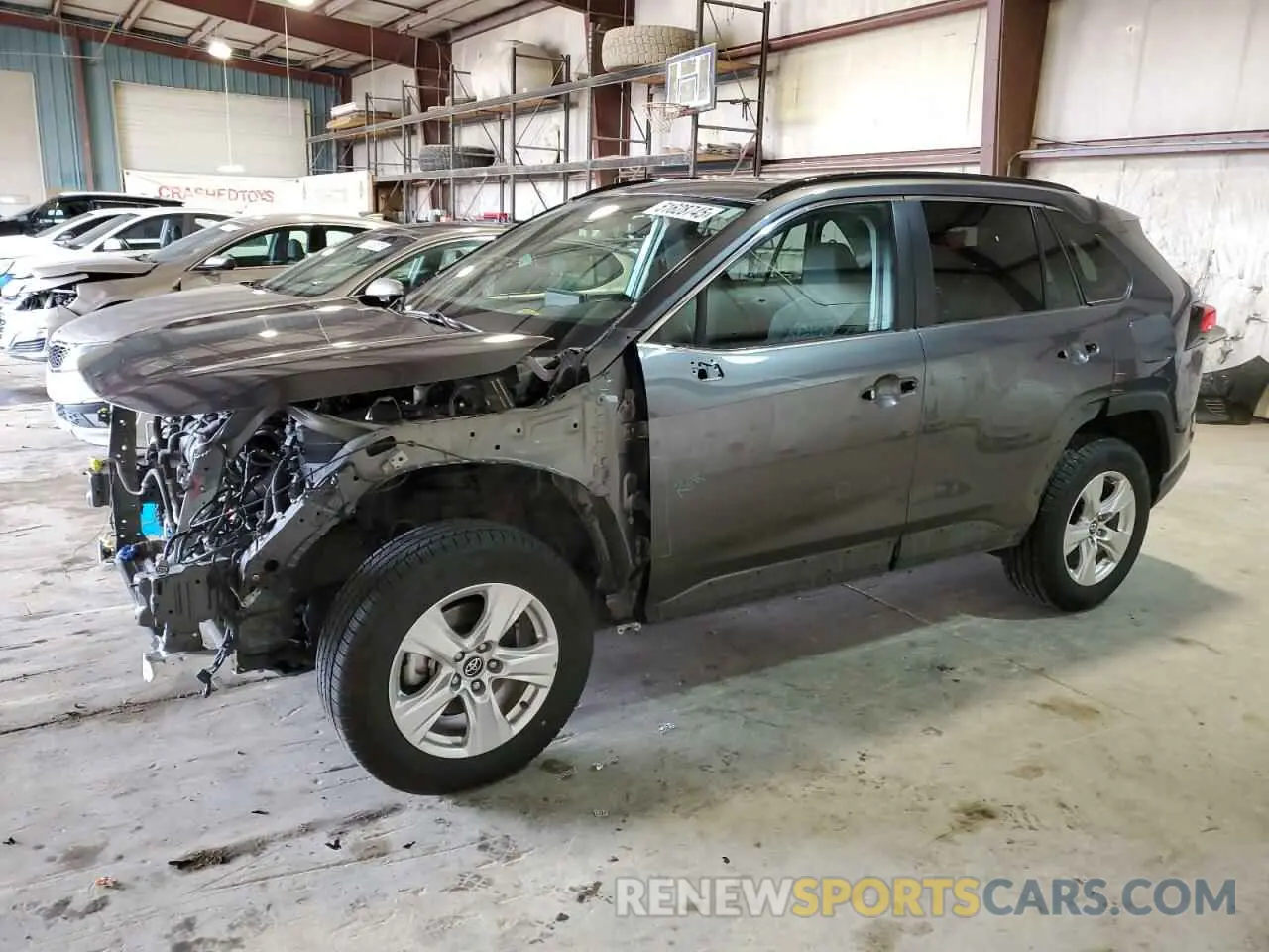 1 Photograph of a damaged car 2T3P1RFV8MC163534 TOYOTA RAV4 2021