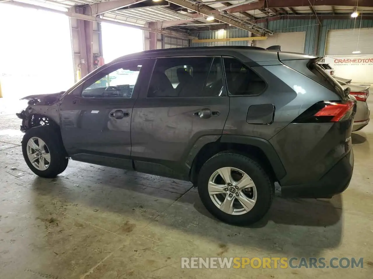 2 Photograph of a damaged car 2T3P1RFV8MC163534 TOYOTA RAV4 2021