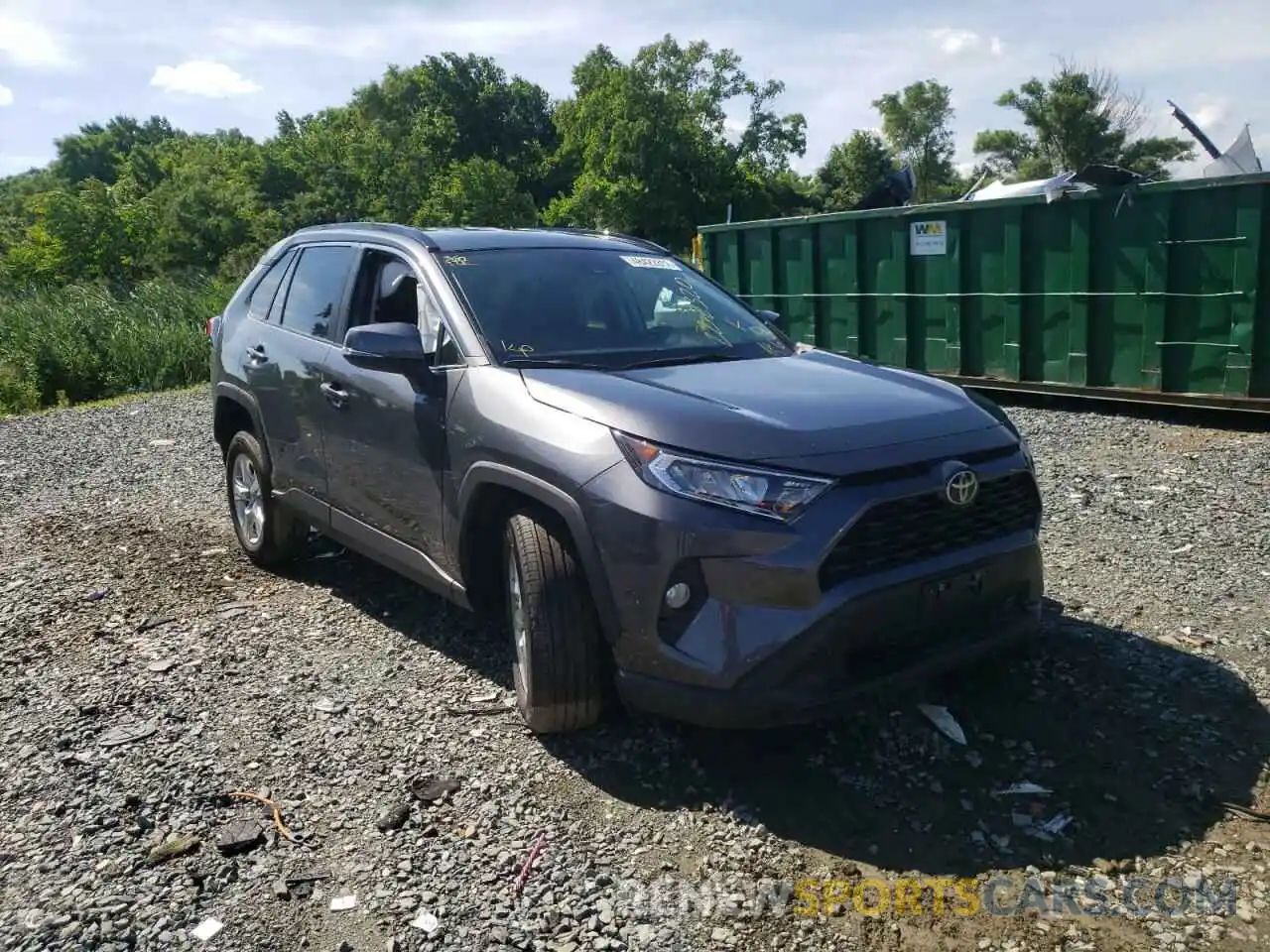 1 Photograph of a damaged car 2T3P1RFV8MC164098 TOYOTA RAV4 2021