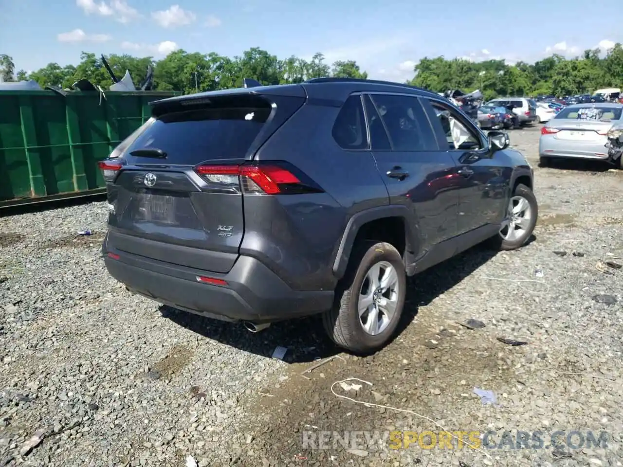 4 Photograph of a damaged car 2T3P1RFV8MC164098 TOYOTA RAV4 2021