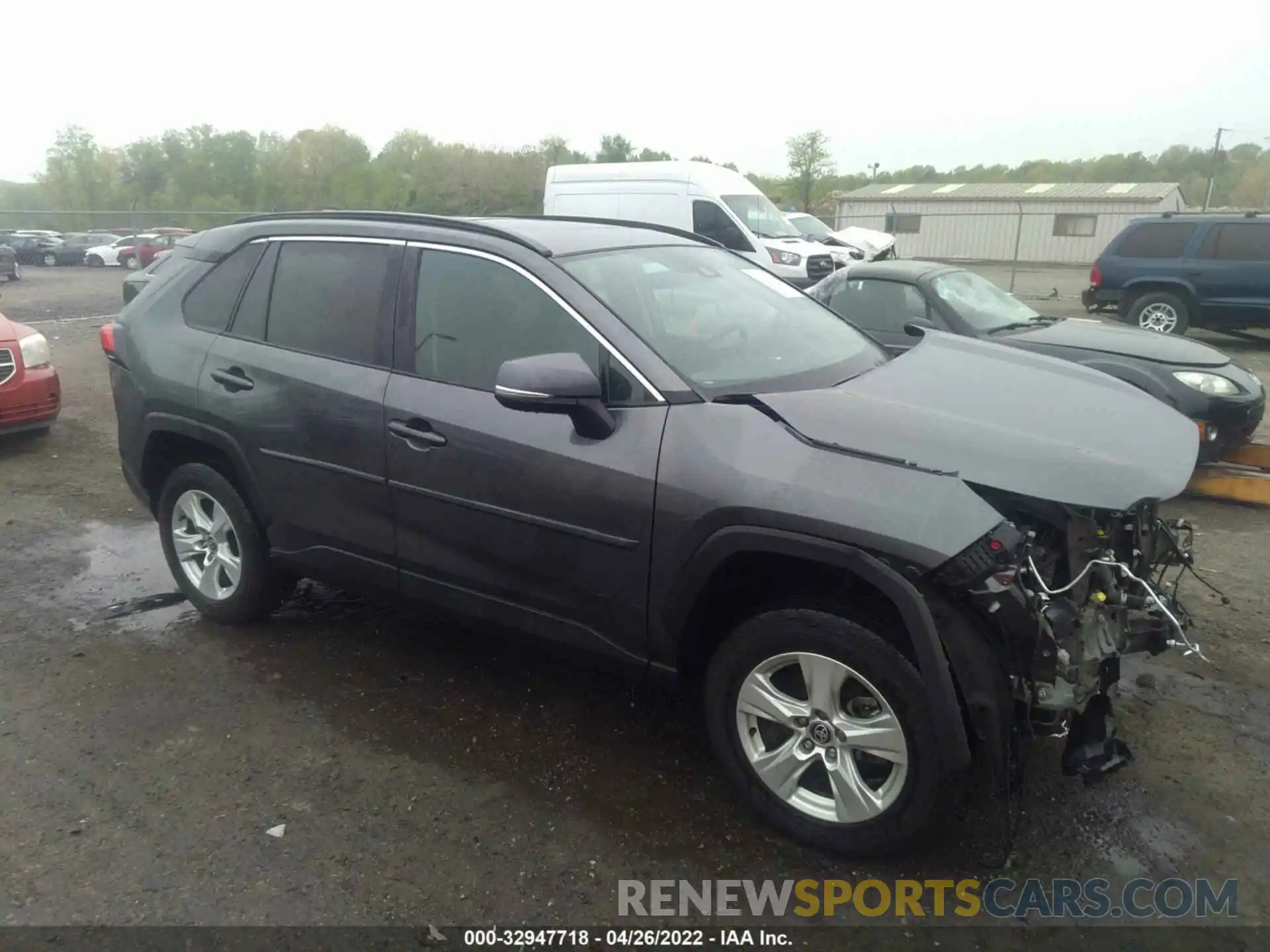 1 Photograph of a damaged car 2T3P1RFV8MC171715 TOYOTA RAV4 2021