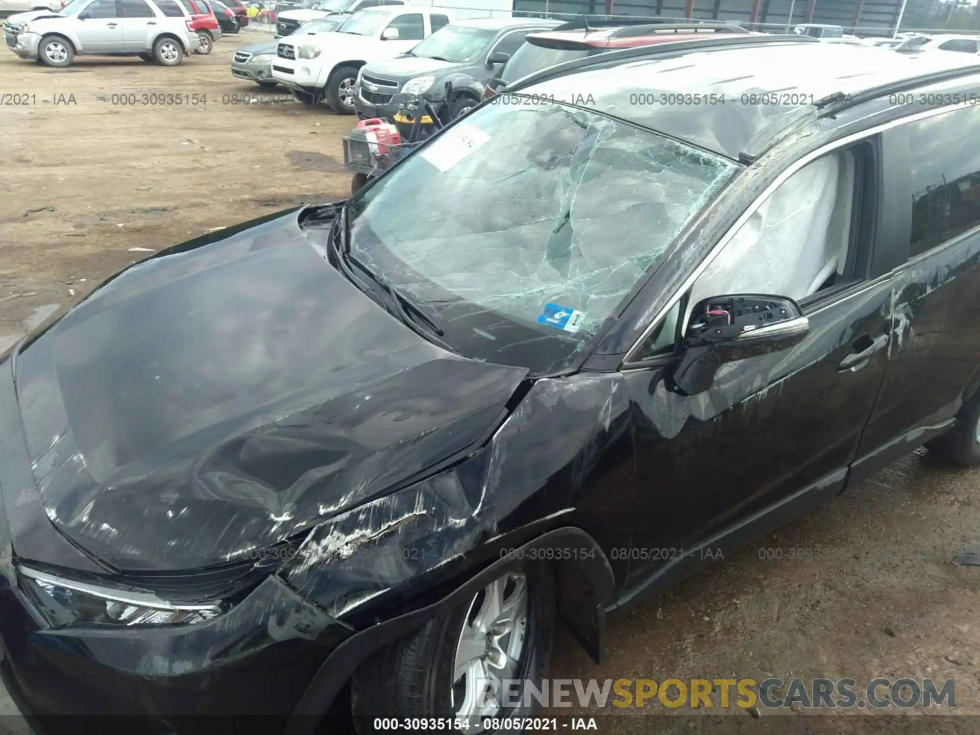 6 Photograph of a damaged car 2T3P1RFV8MC172704 TOYOTA RAV4 2021