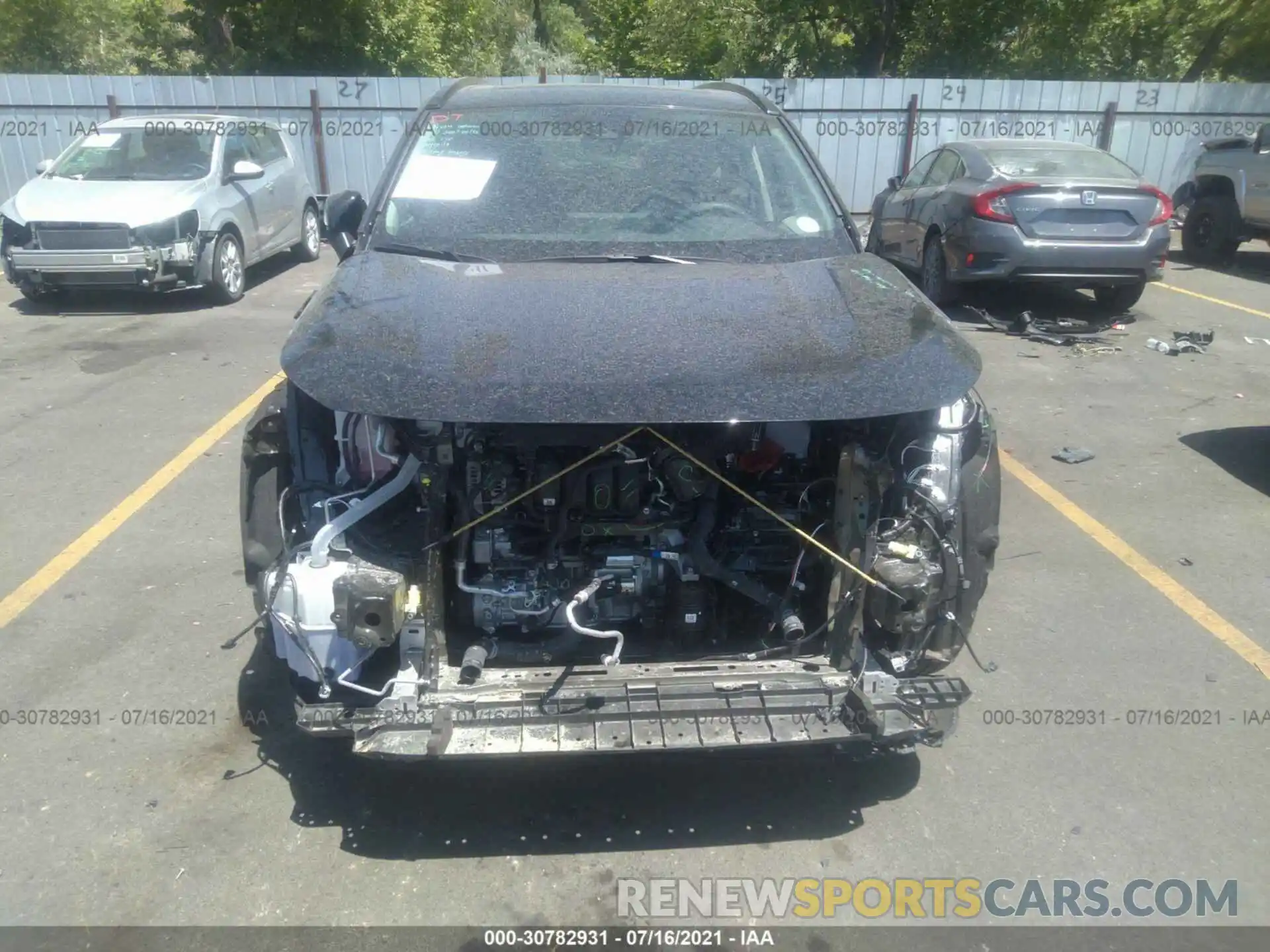 6 Photograph of a damaged car 2T3P1RFV8MC193360 TOYOTA RAV4 2021