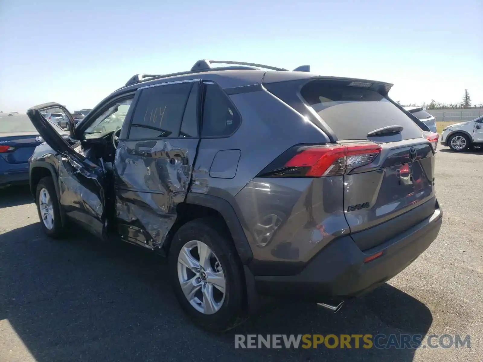 3 Photograph of a damaged car 2T3P1RFV8MC205166 TOYOTA RAV4 2021