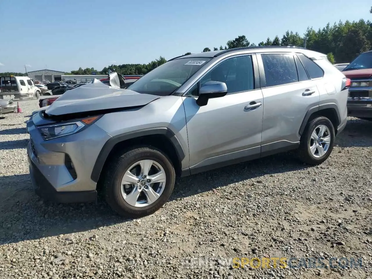 1 Photograph of a damaged car 2T3P1RFV8MC210285 TOYOTA RAV4 2021