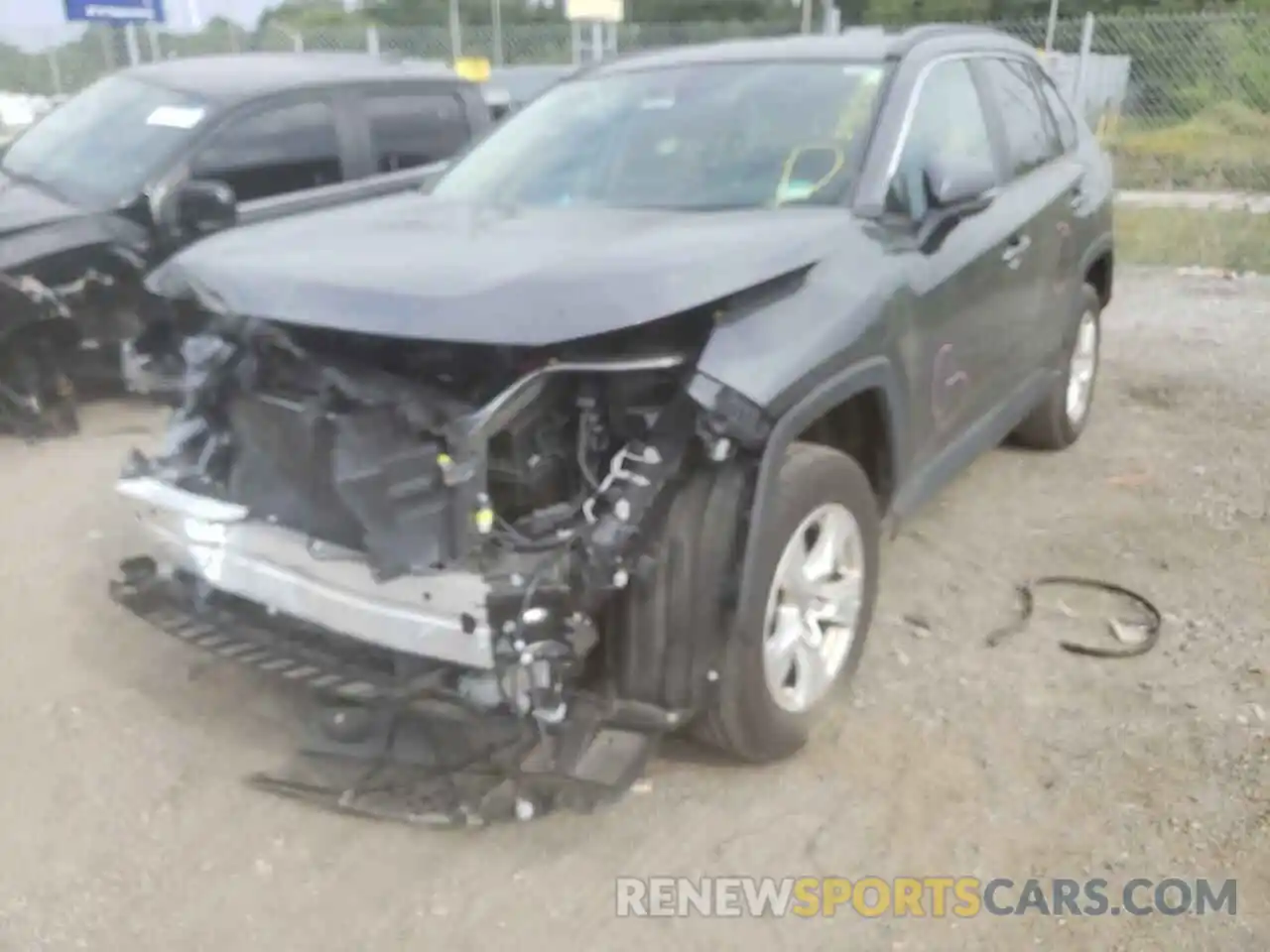 2 Photograph of a damaged car 2T3P1RFV8MC213073 TOYOTA RAV4 2021