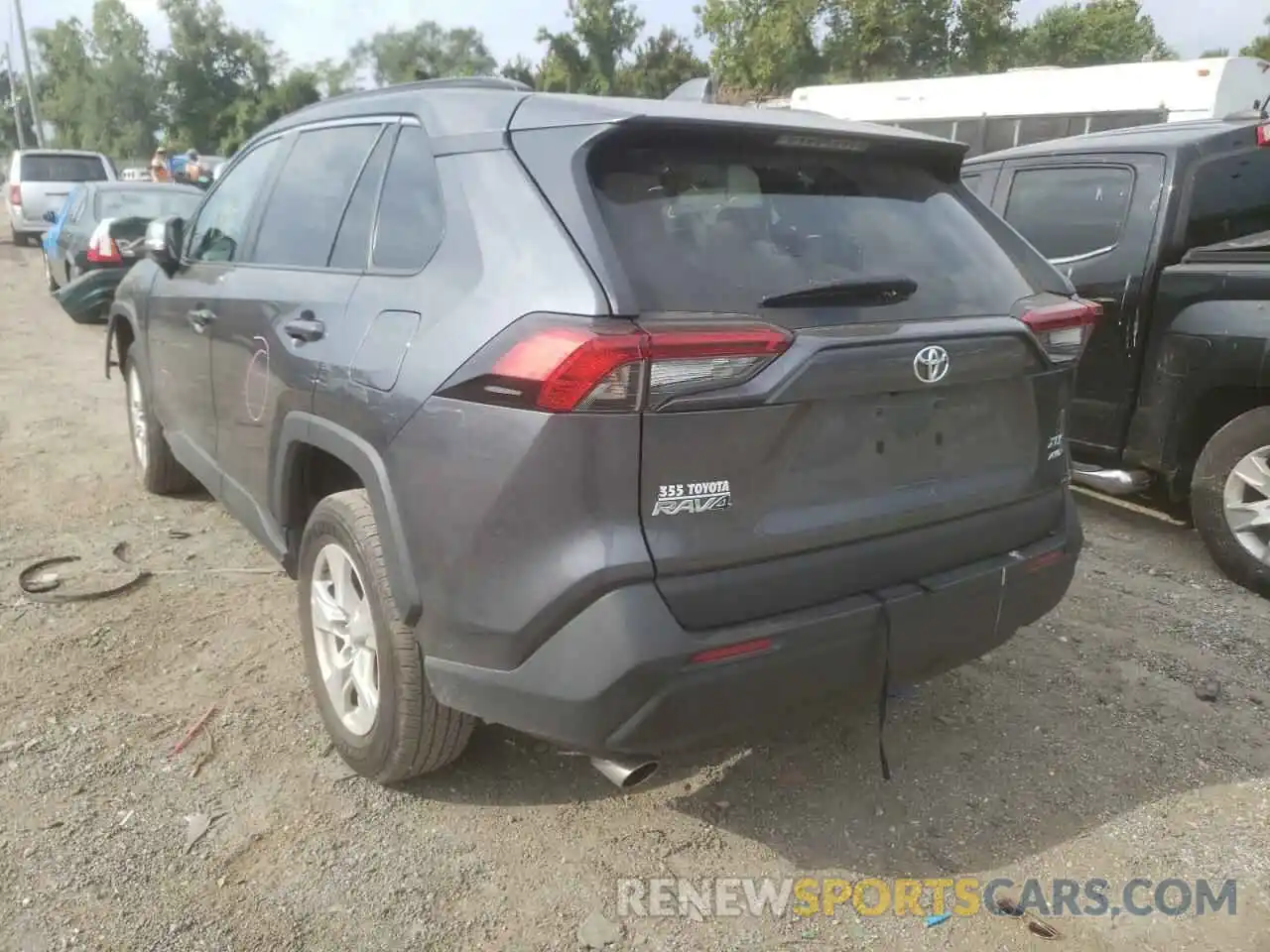 3 Photograph of a damaged car 2T3P1RFV8MC213073 TOYOTA RAV4 2021