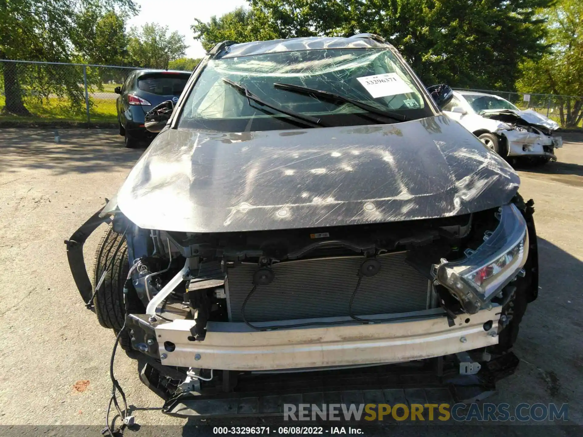 6 Photograph of a damaged car 2T3P1RFV8MC220508 TOYOTA RAV4 2021