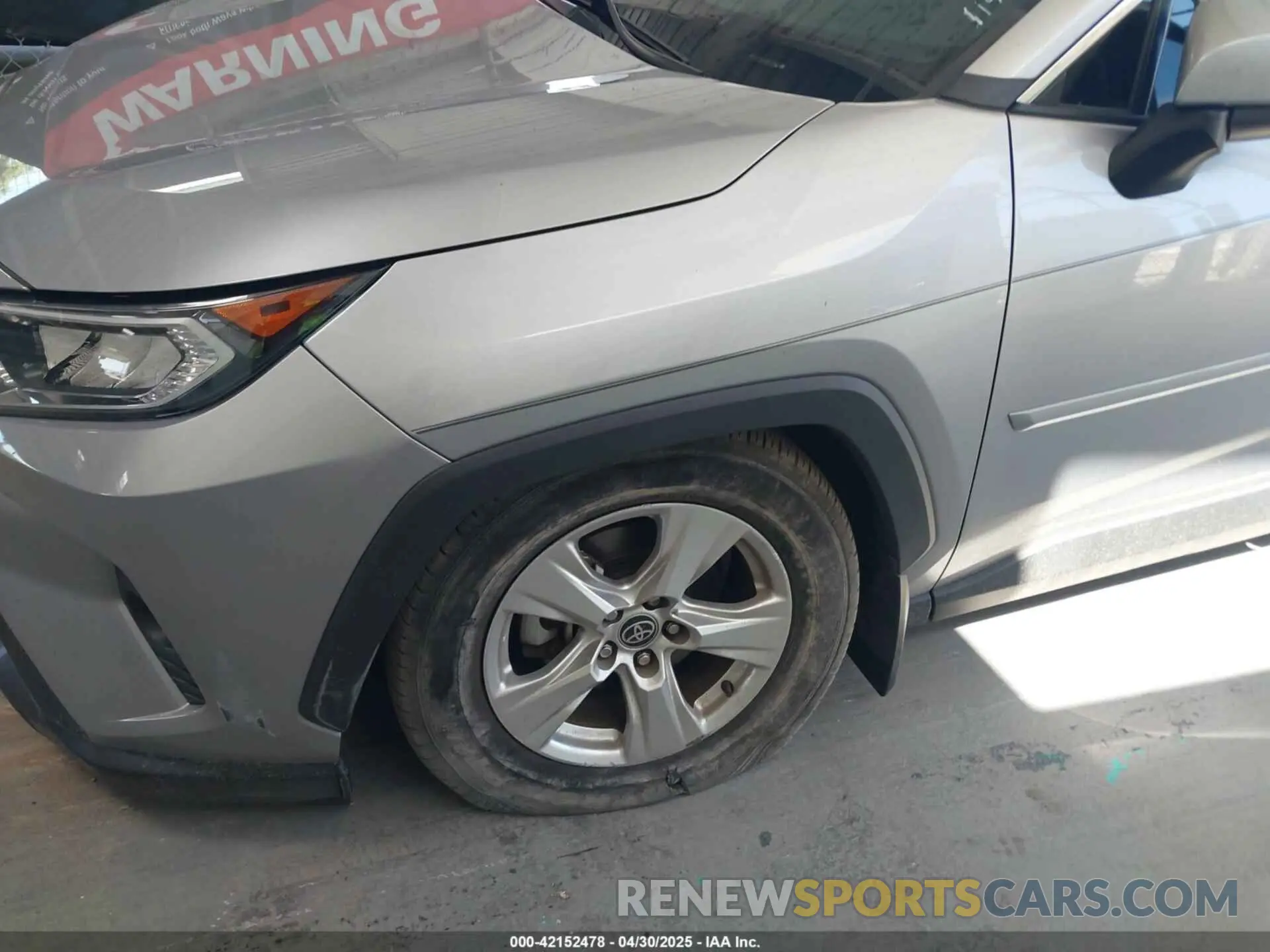 6 Photograph of a damaged car 2T3P1RFV8MC242220 TOYOTA RAV4 2021