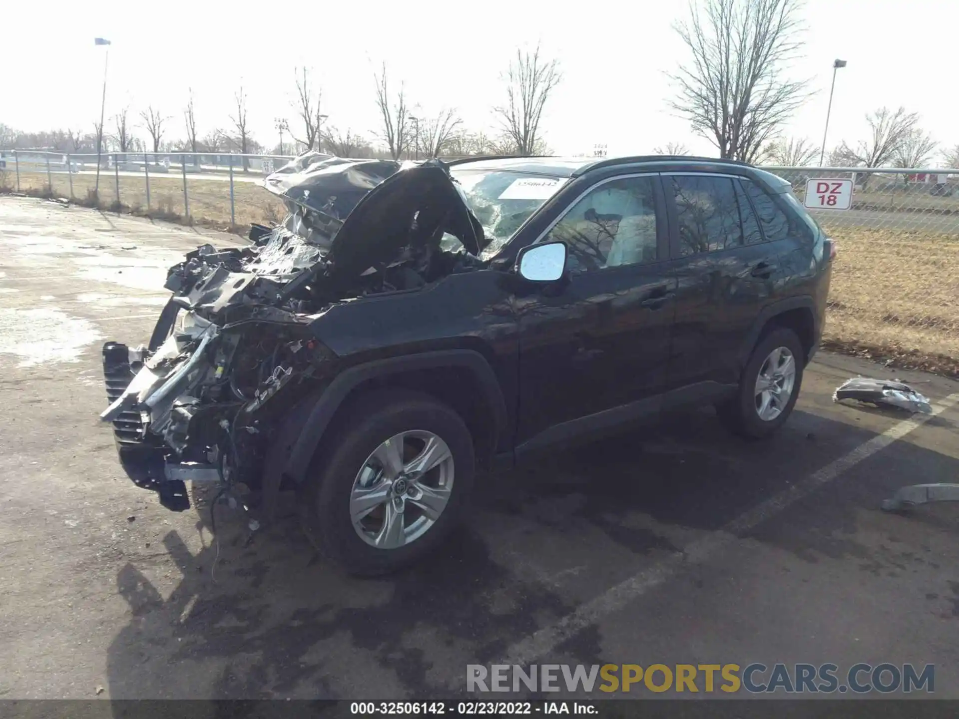 2 Photograph of a damaged car 2T3P1RFV8MC247482 TOYOTA RAV4 2021