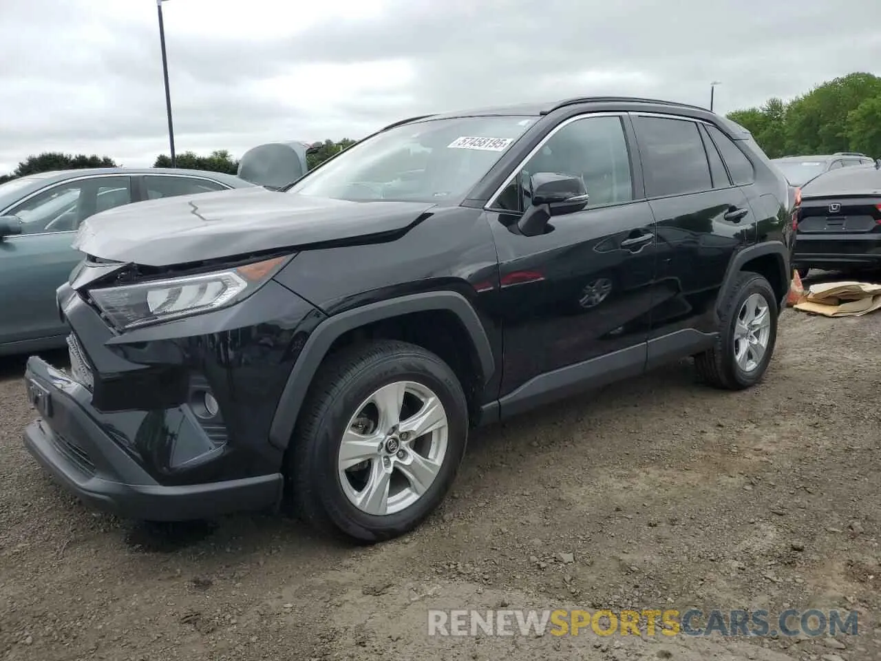 1 Photograph of a damaged car 2T3P1RFV8MW151267 TOYOTA RAV4 2021