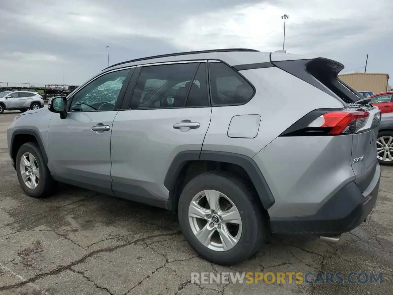 2 Photograph of a damaged car 2T3P1RFV8MW153388 TOYOTA RAV4 2021