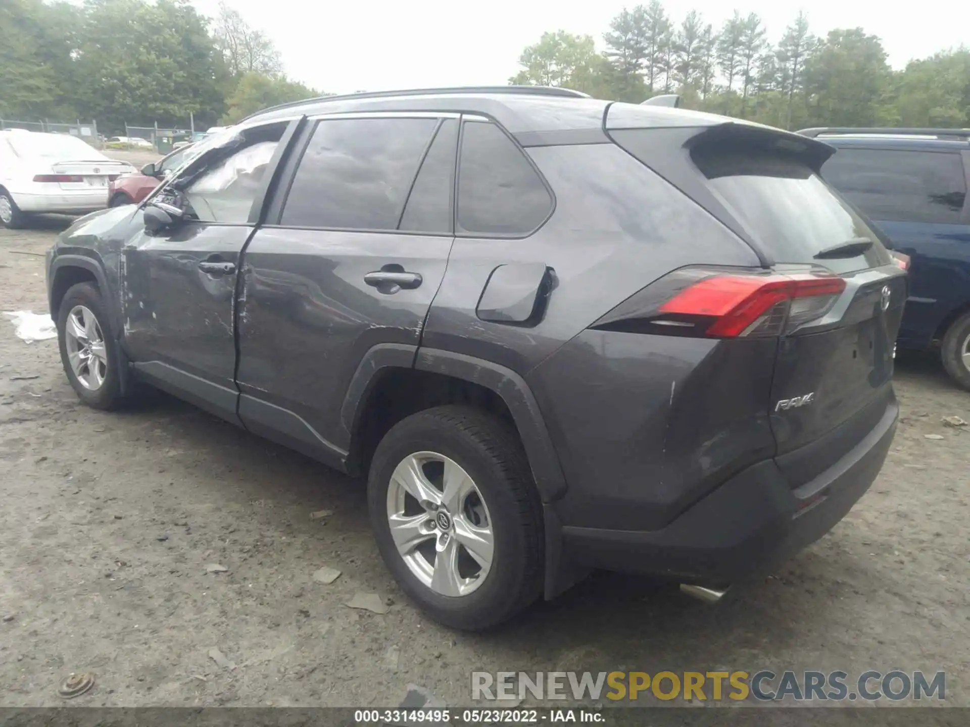 3 Photograph of a damaged car 2T3P1RFV8MW164892 TOYOTA RAV4 2021