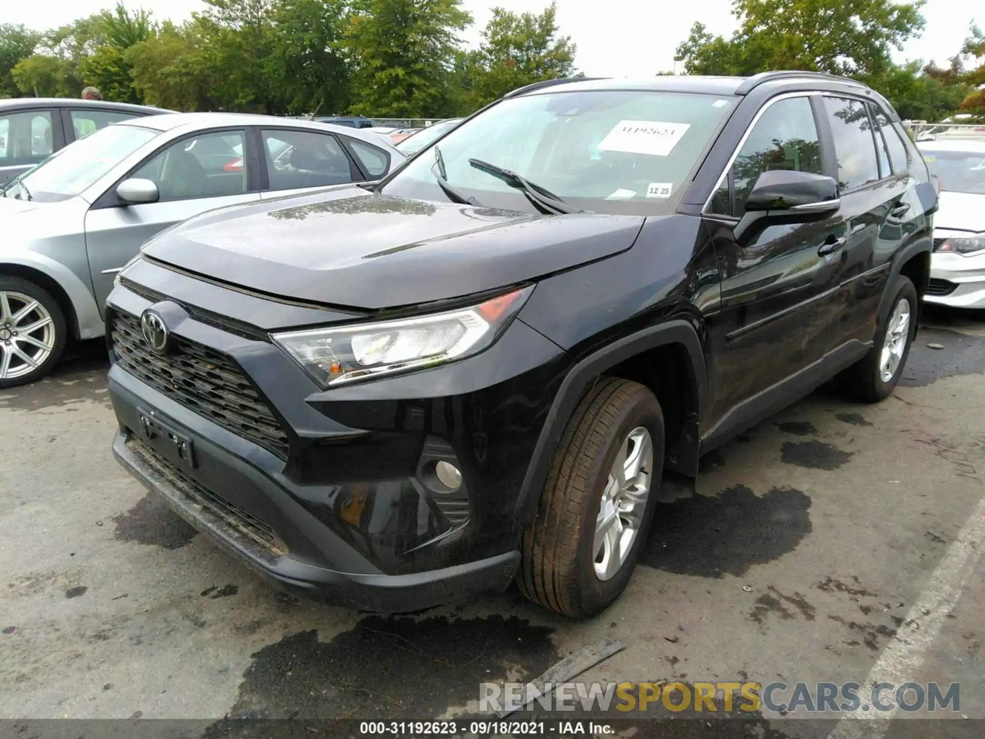 2 Photograph of a damaged car 2T3P1RFV8MW165654 TOYOTA RAV4 2021