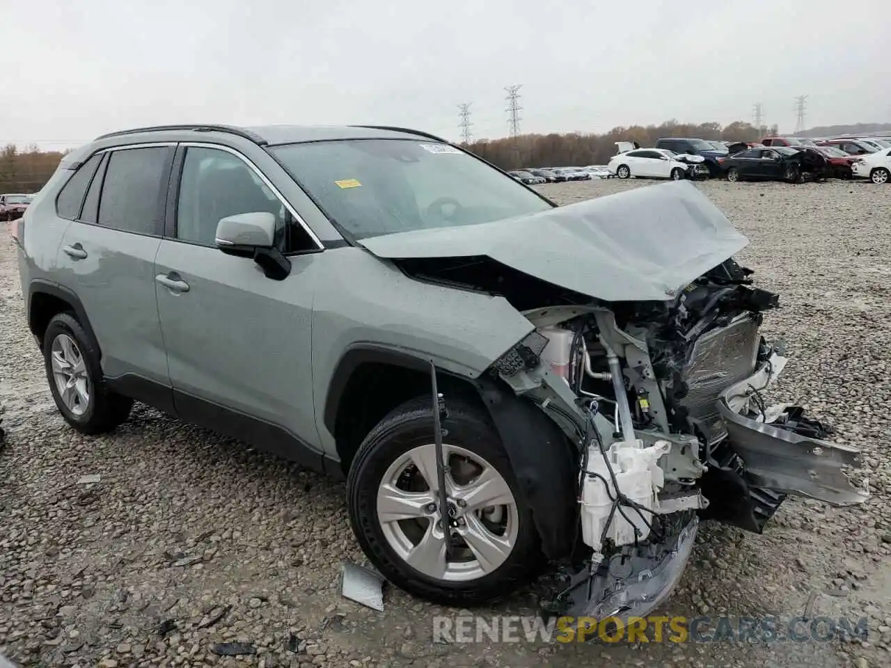 4 Photograph of a damaged car 2T3P1RFV8MW202251 TOYOTA RAV4 2021