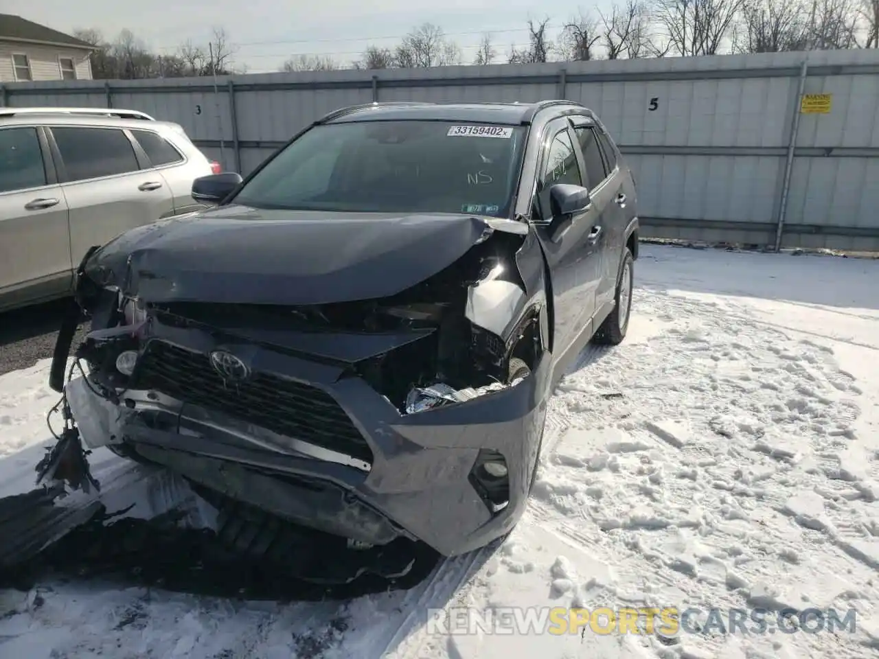 2 Photograph of a damaged car 2T3P1RFV8MW207112 TOYOTA RAV4 2021