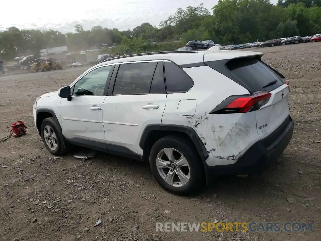 2 Photograph of a damaged car 2T3P1RFV8MW210687 TOYOTA RAV4 2021