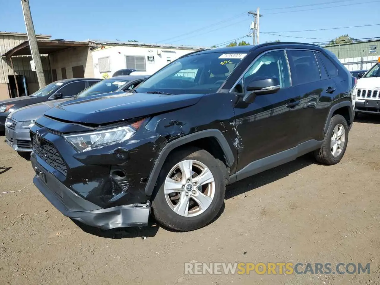 1 Photograph of a damaged car 2T3P1RFV8MW217865 TOYOTA RAV4 2021
