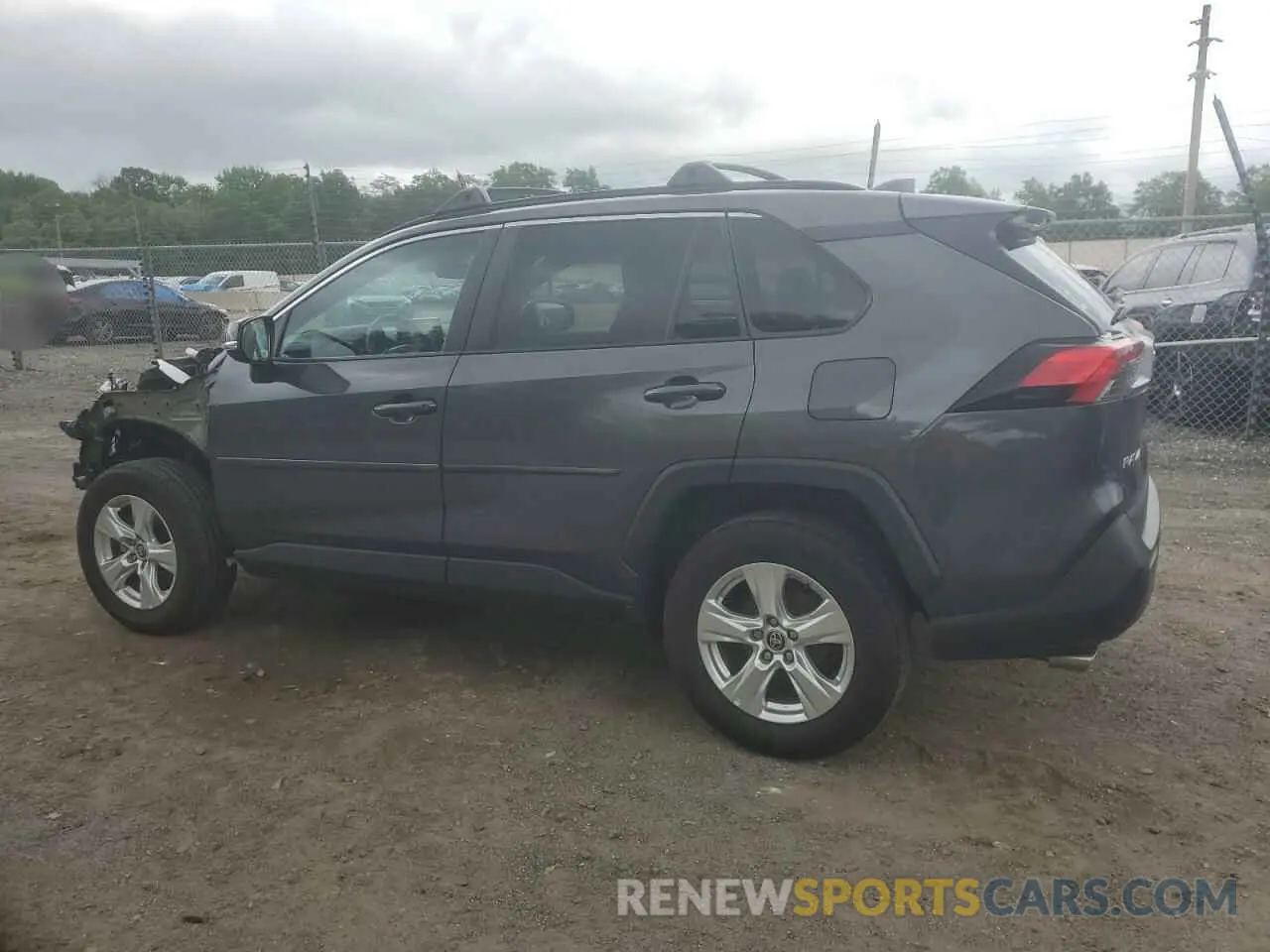 2 Photograph of a damaged car 2T3P1RFV8MW232835 TOYOTA RAV4 2021