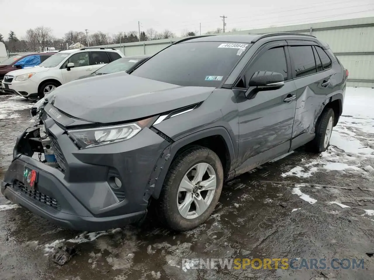 1 Photograph of a damaged car 2T3P1RFV9MC152347 TOYOTA RAV4 2021