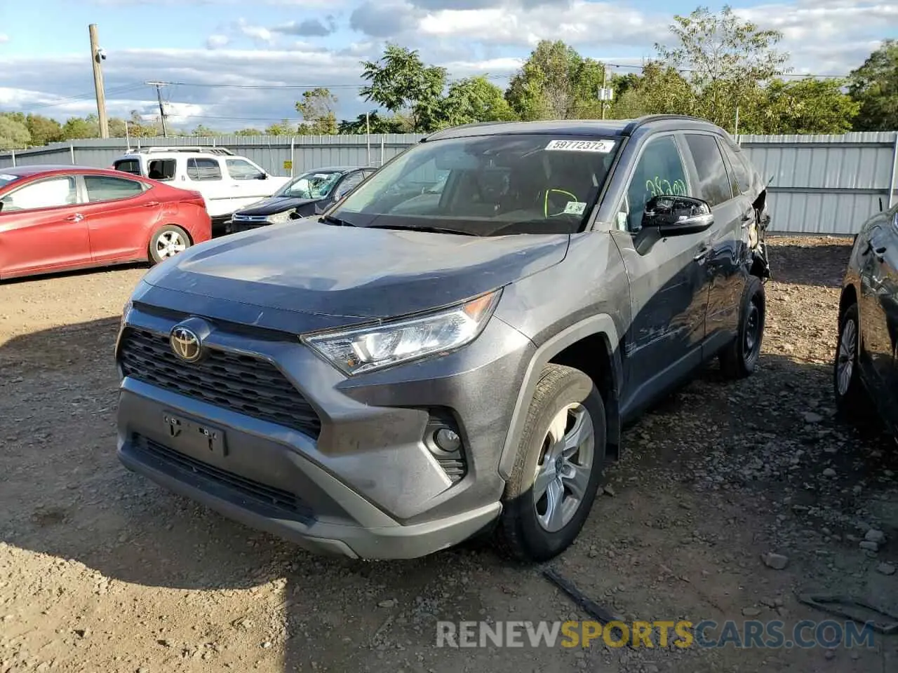 2 Photograph of a damaged car 2T3P1RFV9MC200817 TOYOTA RAV4 2021