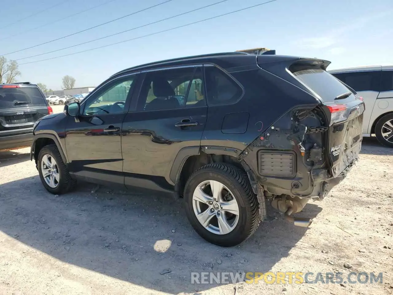 2 Photograph of a damaged car 2T3P1RFV9MC206052 TOYOTA RAV4 2021