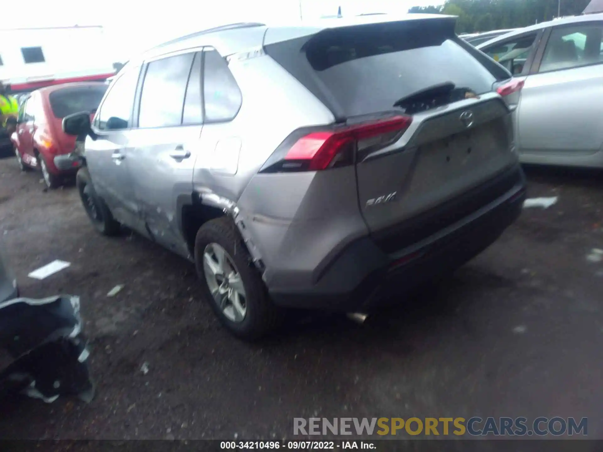 3 Photograph of a damaged car 2T3P1RFV9MC215074 TOYOTA RAV4 2021