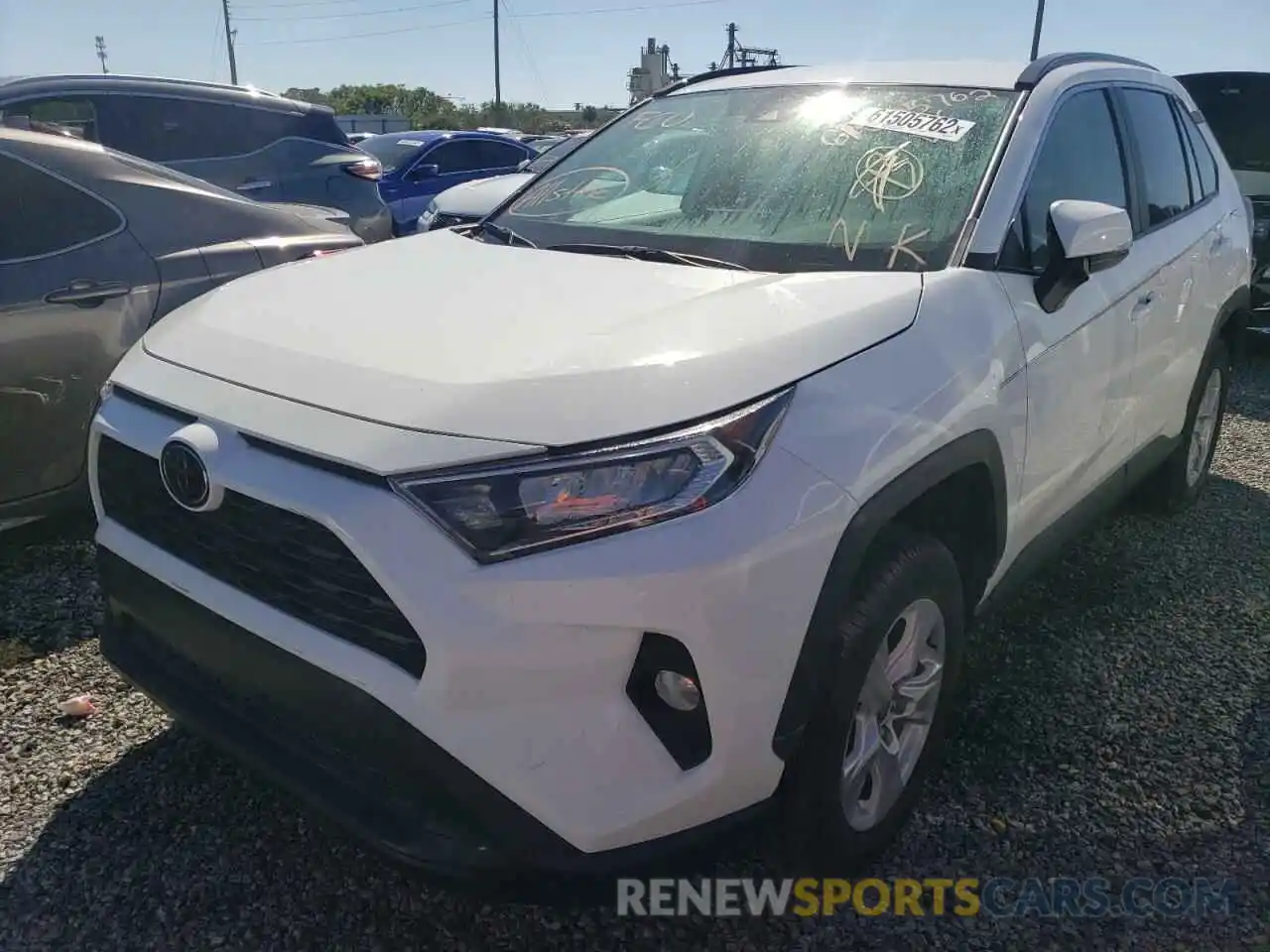 2 Photograph of a damaged car 2T3P1RFV9MC226379 TOYOTA RAV4 2021