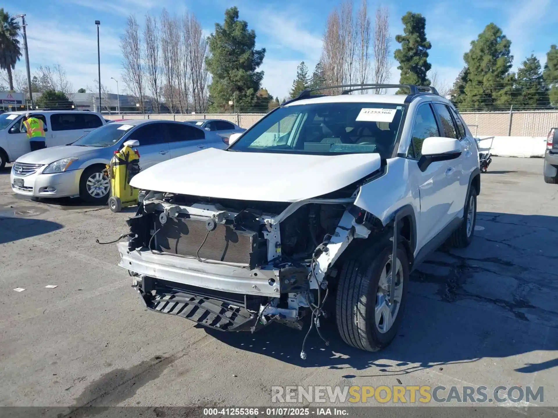 2 Photograph of a damaged car 2T3P1RFV9MW142044 TOYOTA RAV4 2021